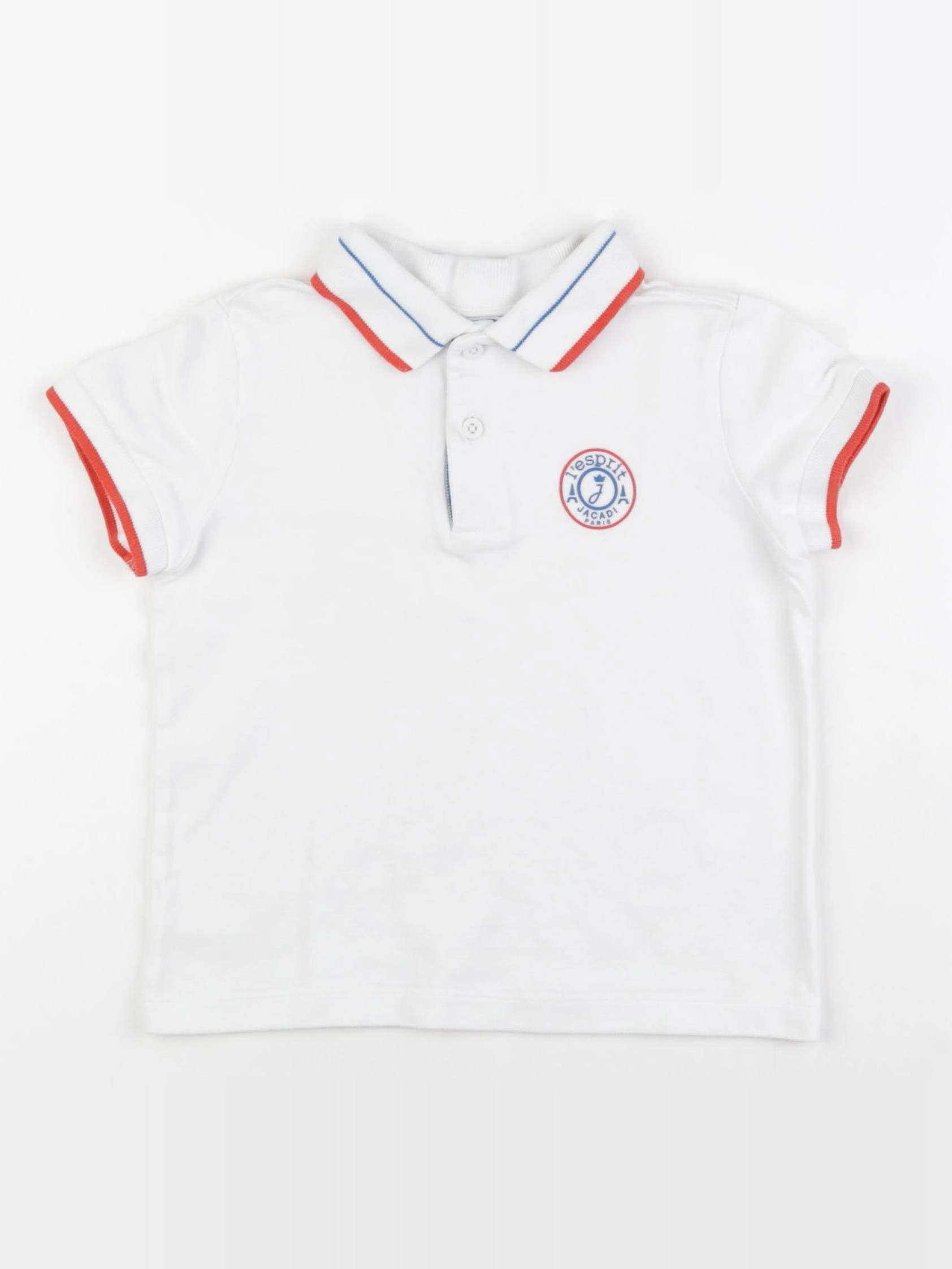 Jacadi - polo blanc - 4 ans