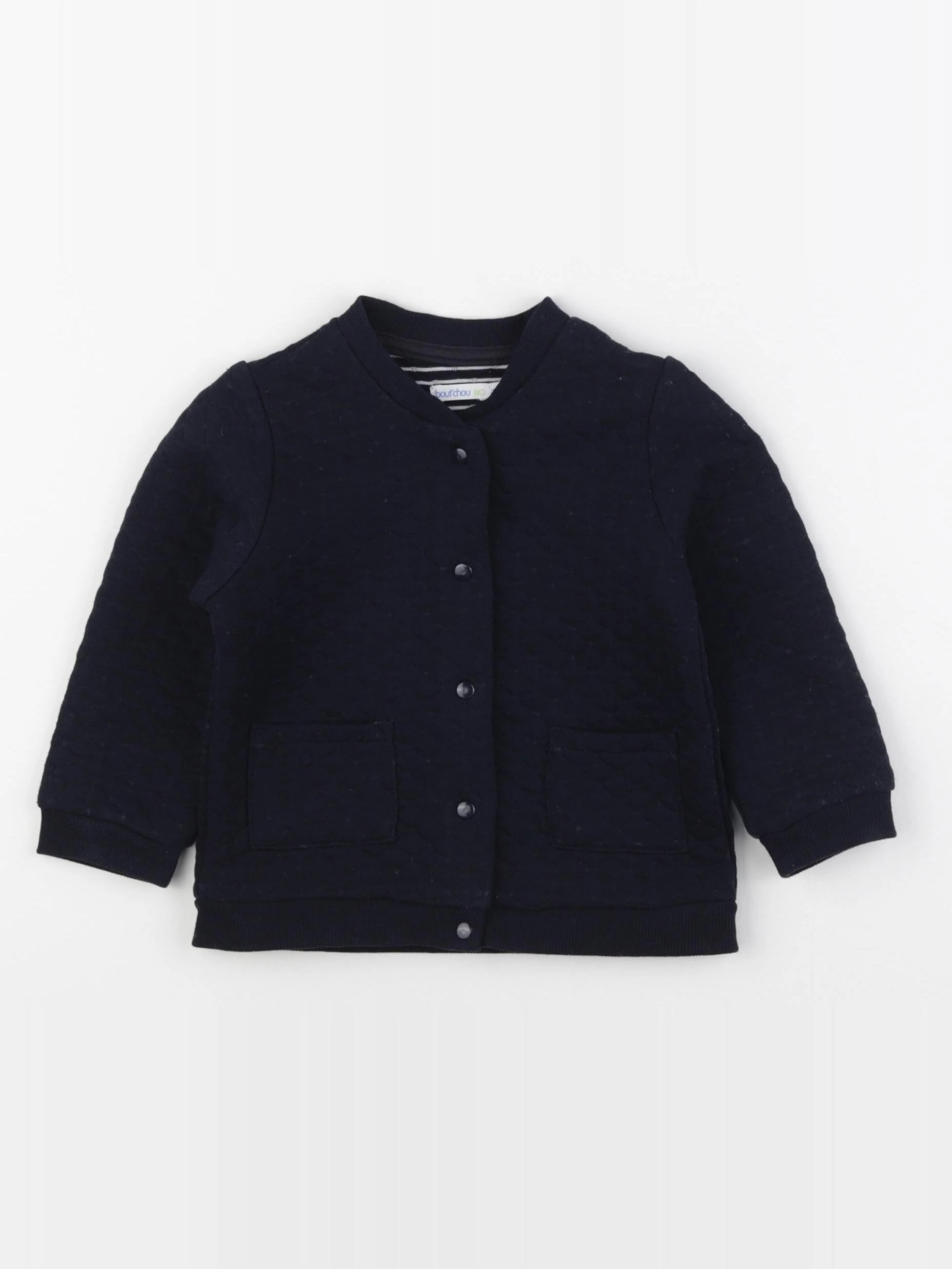 Boutchou - gilet bleu - 24 mois