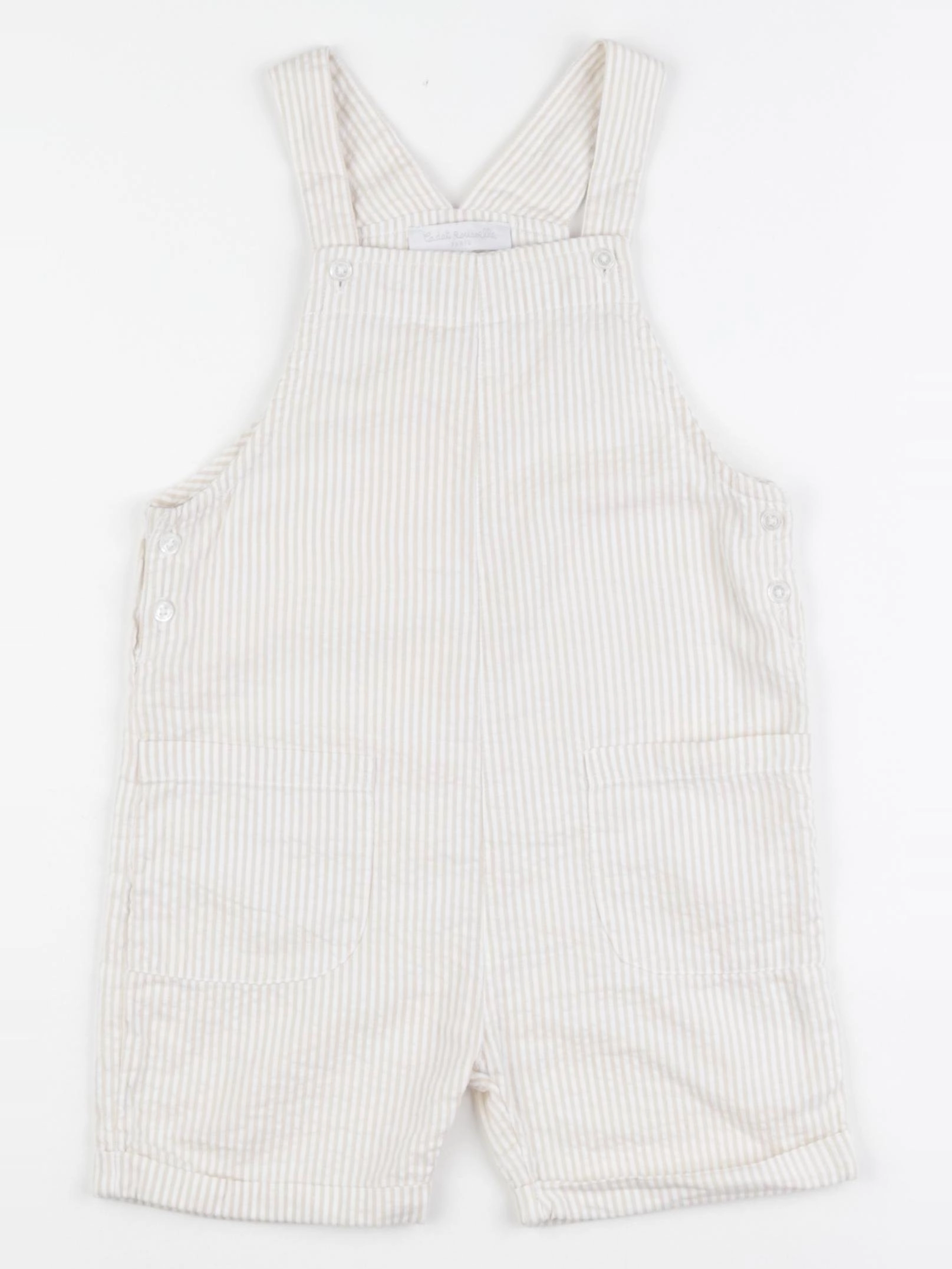 Cadet Rousselle - salopette blanc, beige - 36 mois
