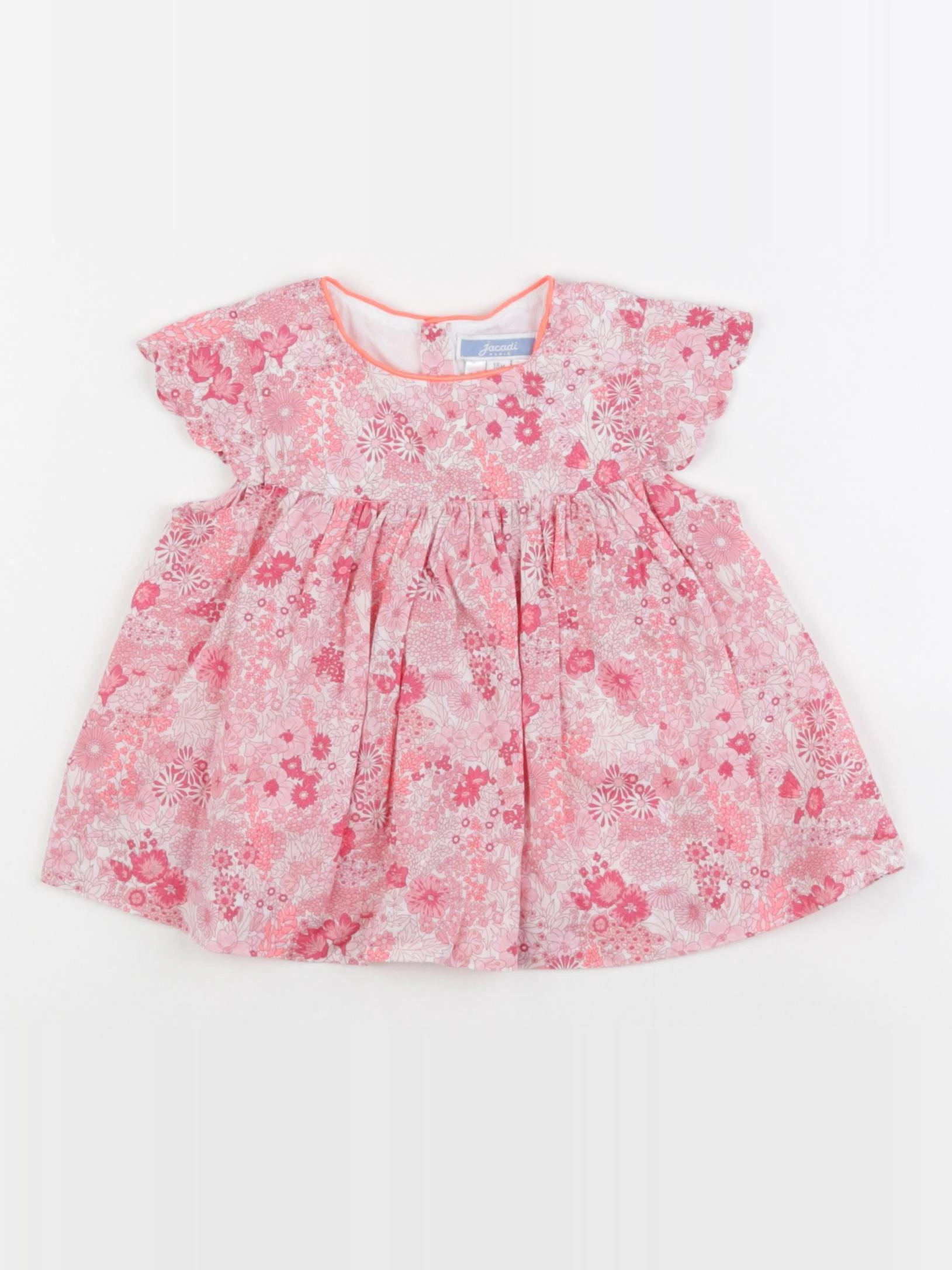 Jacadi - blouse liberty rose - 18 mois
