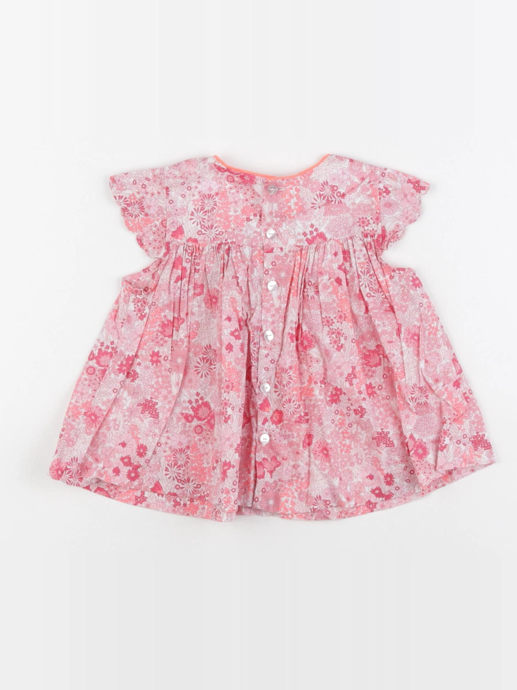 Jacadi - blouse liberty rose - 18 mois