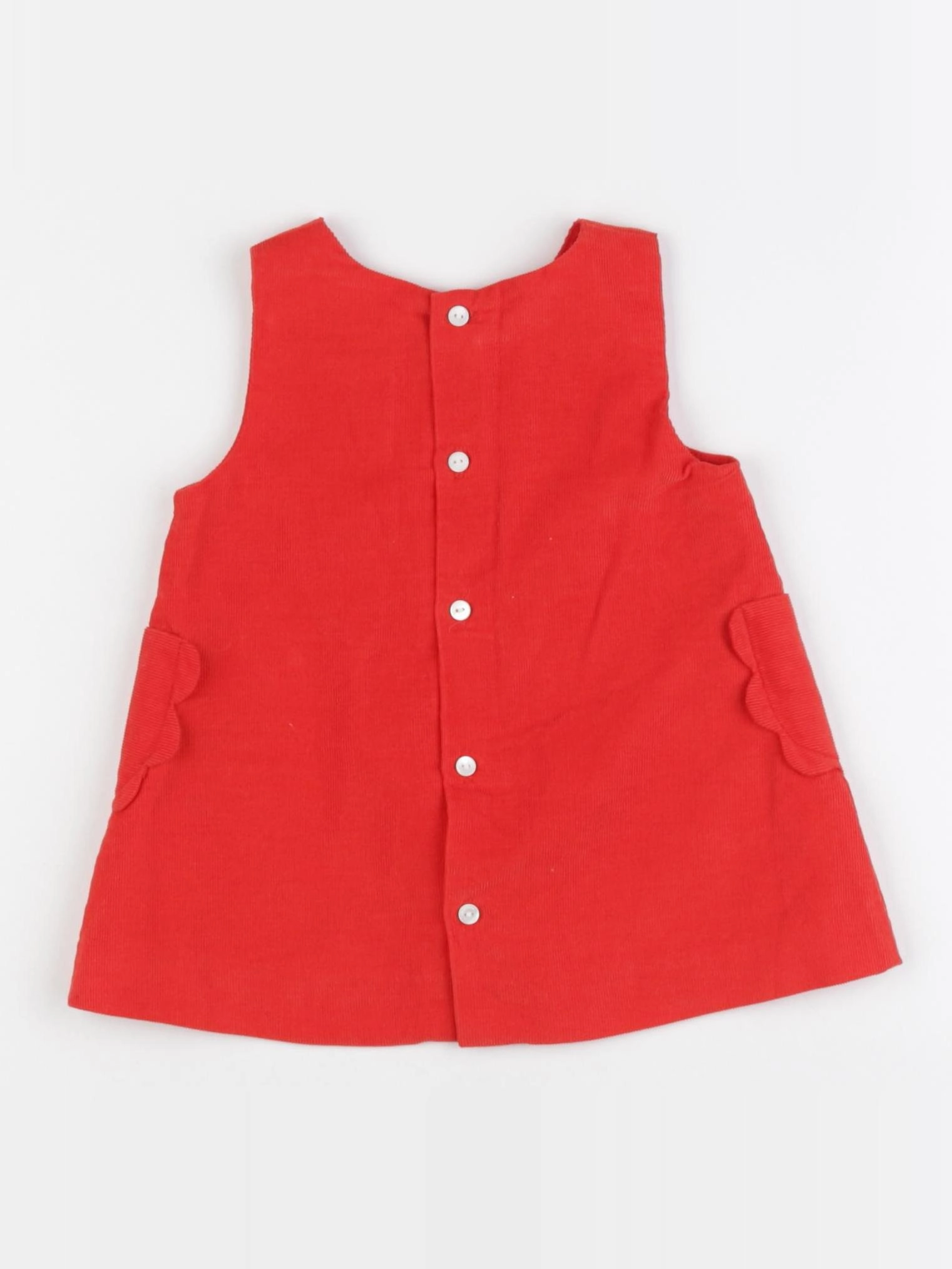 Jacadi - robe rouge - 6 mois