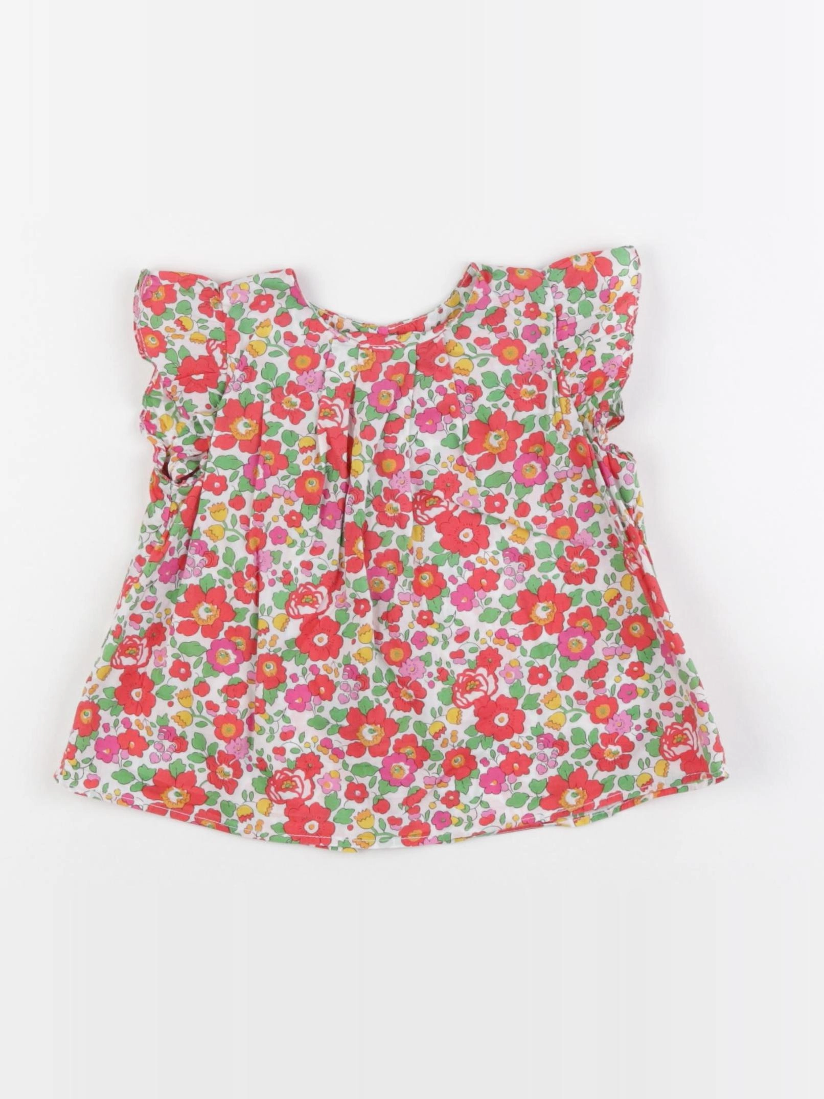 Jacadi - blouse liberty multicolore - 6 mois