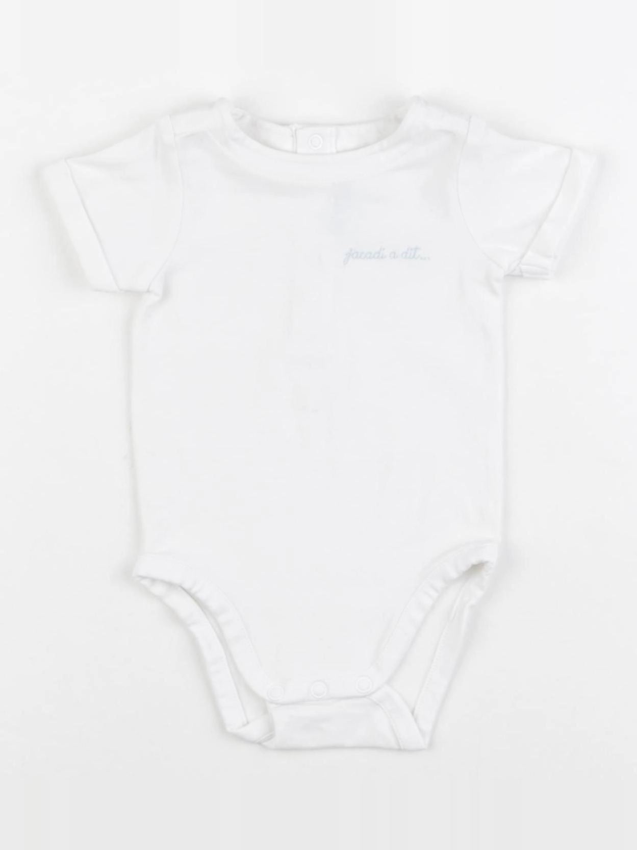 Jacadi - body blanc - 3 mois