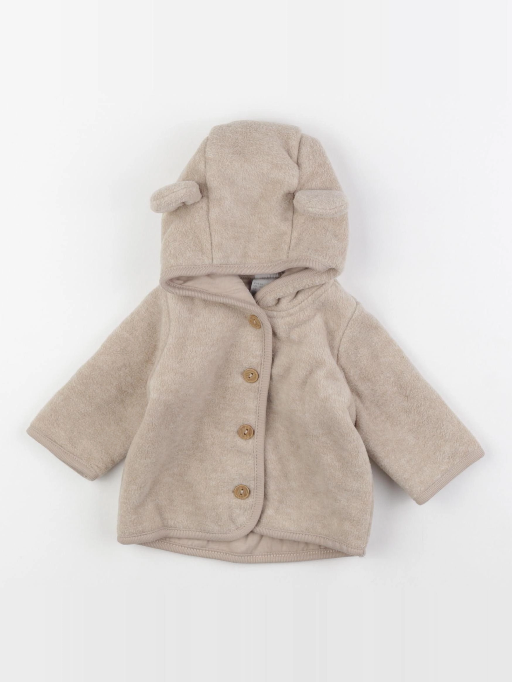 H&M - veste marron - 1 mois