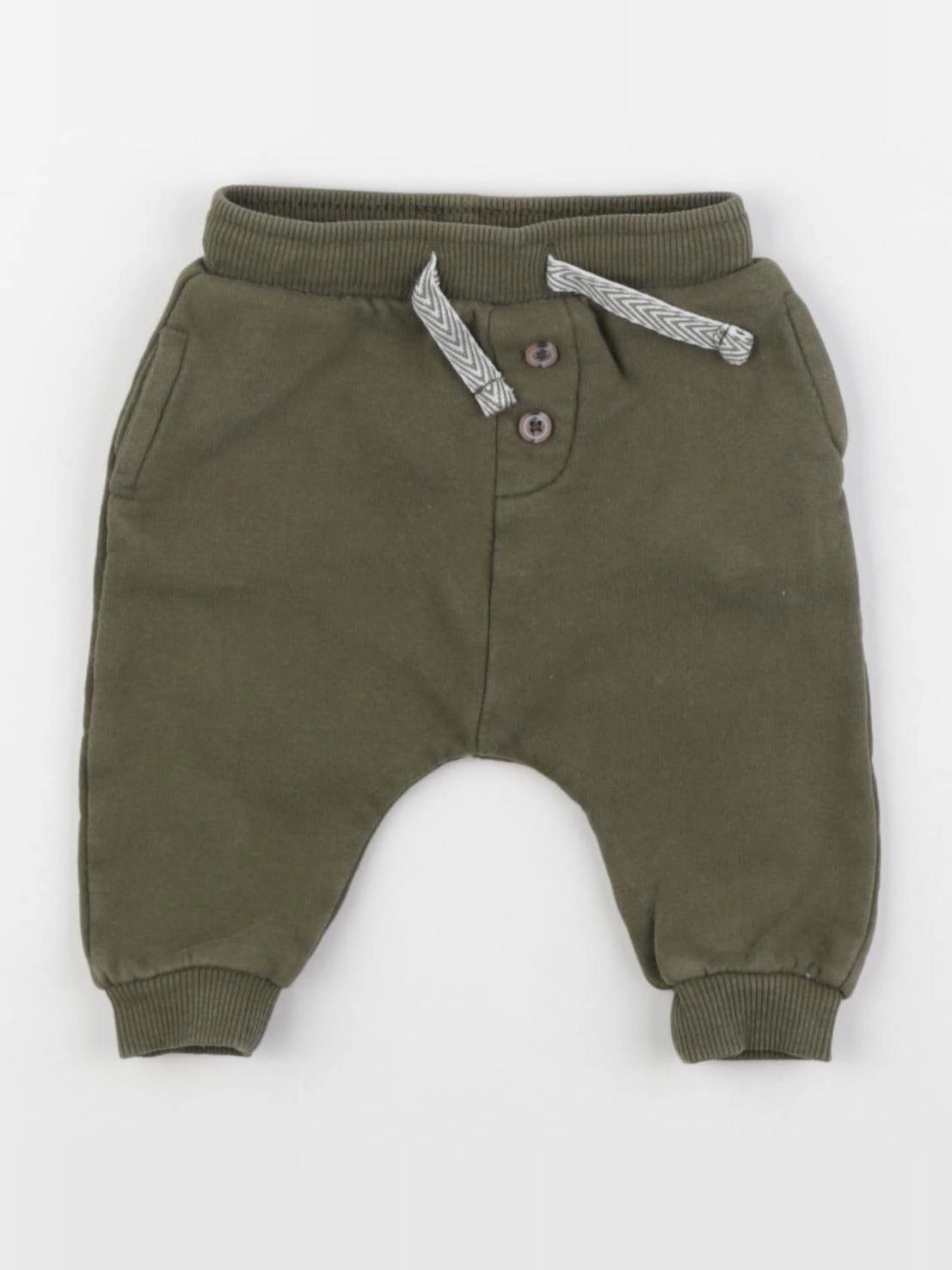 Vertbaudet - jogging vert - 1 mois