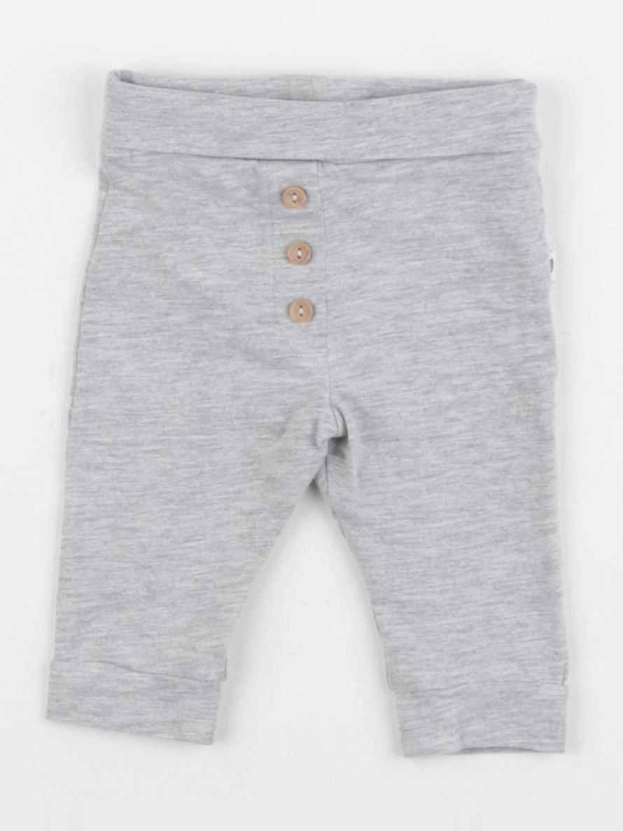 Vertbaudet - legging gris - 1 mois