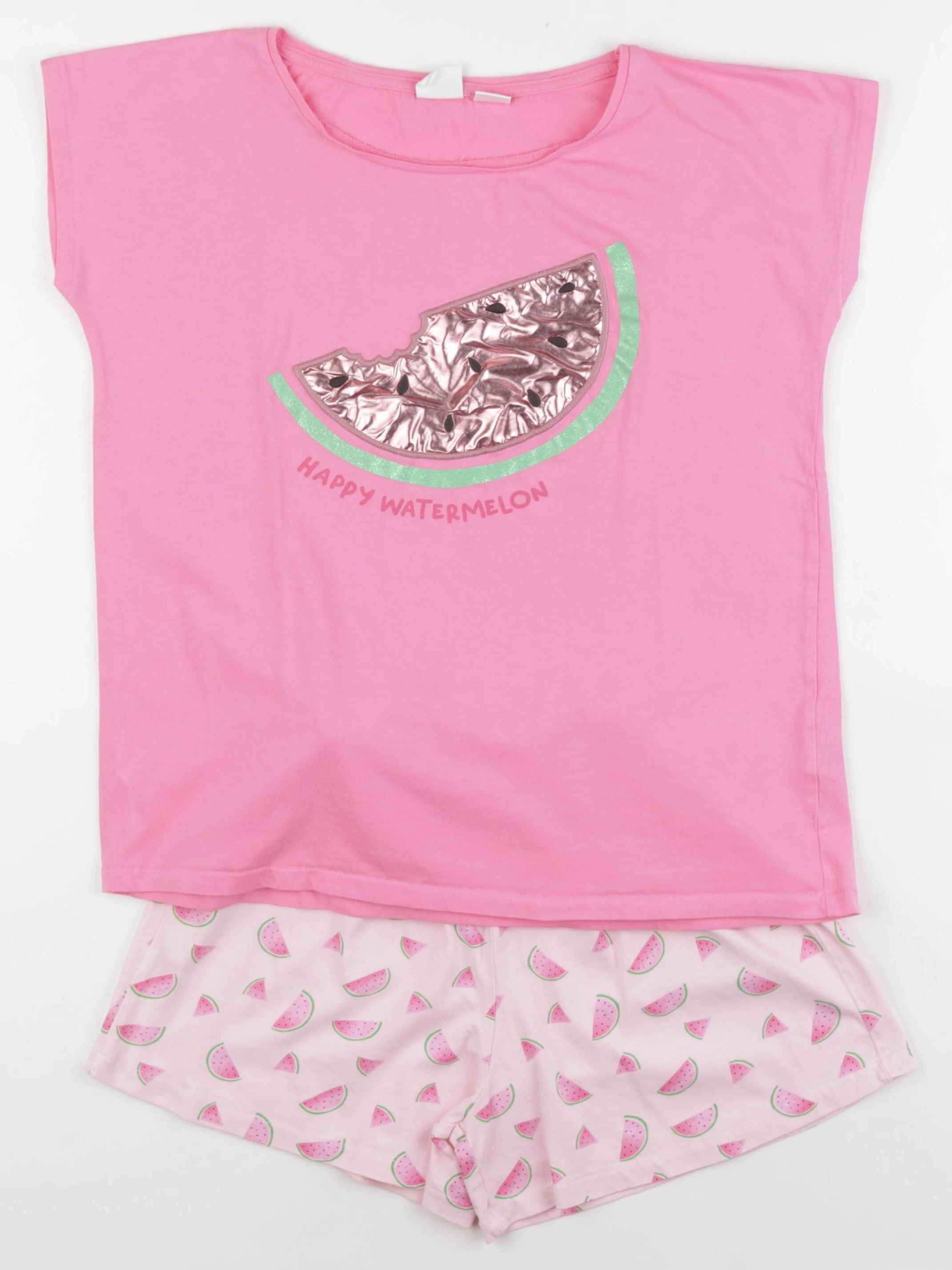 Zara - pyjama coton rose - 13/14 ans