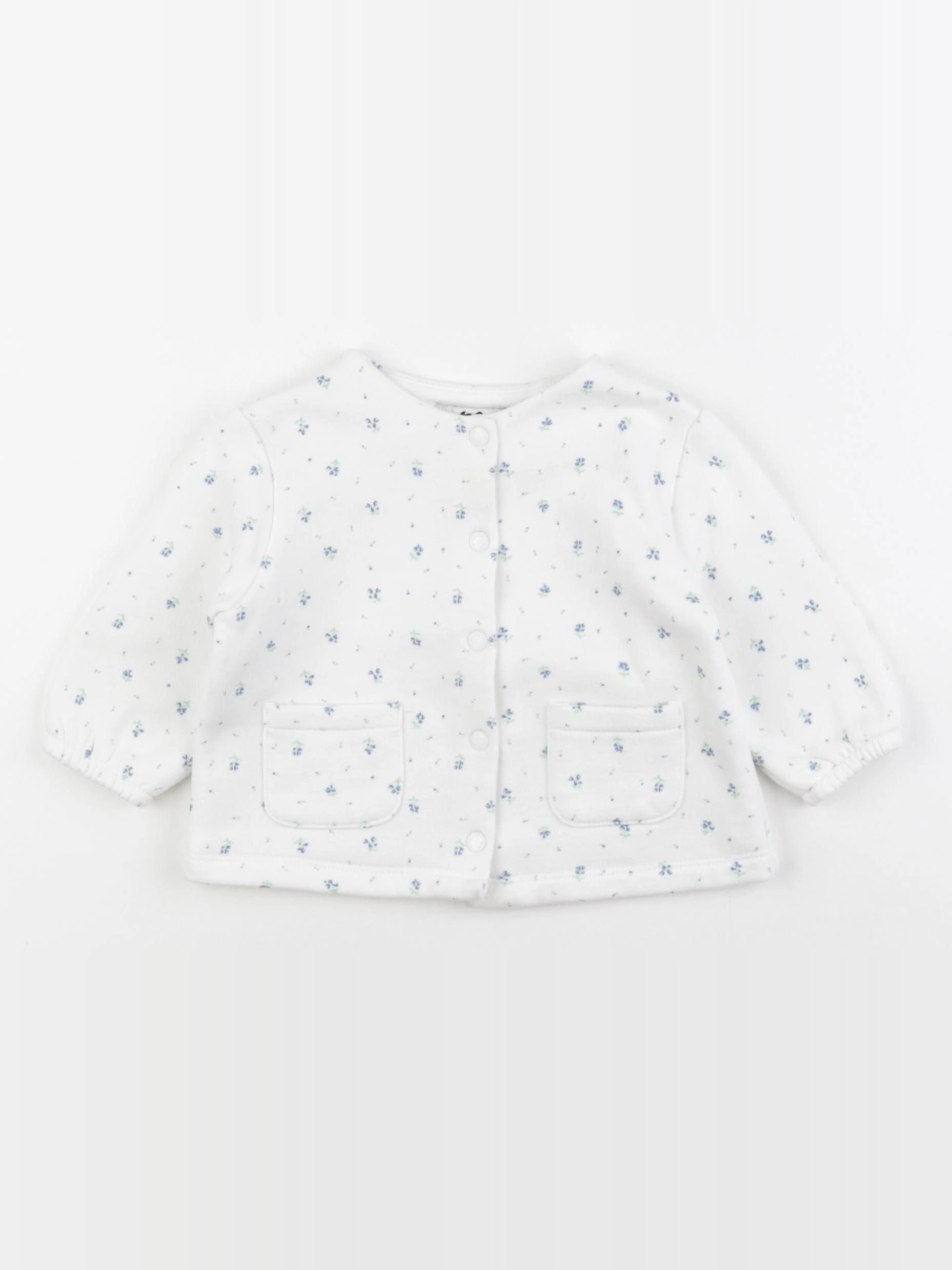 Cyrillus - sweat blanc - 9 mois