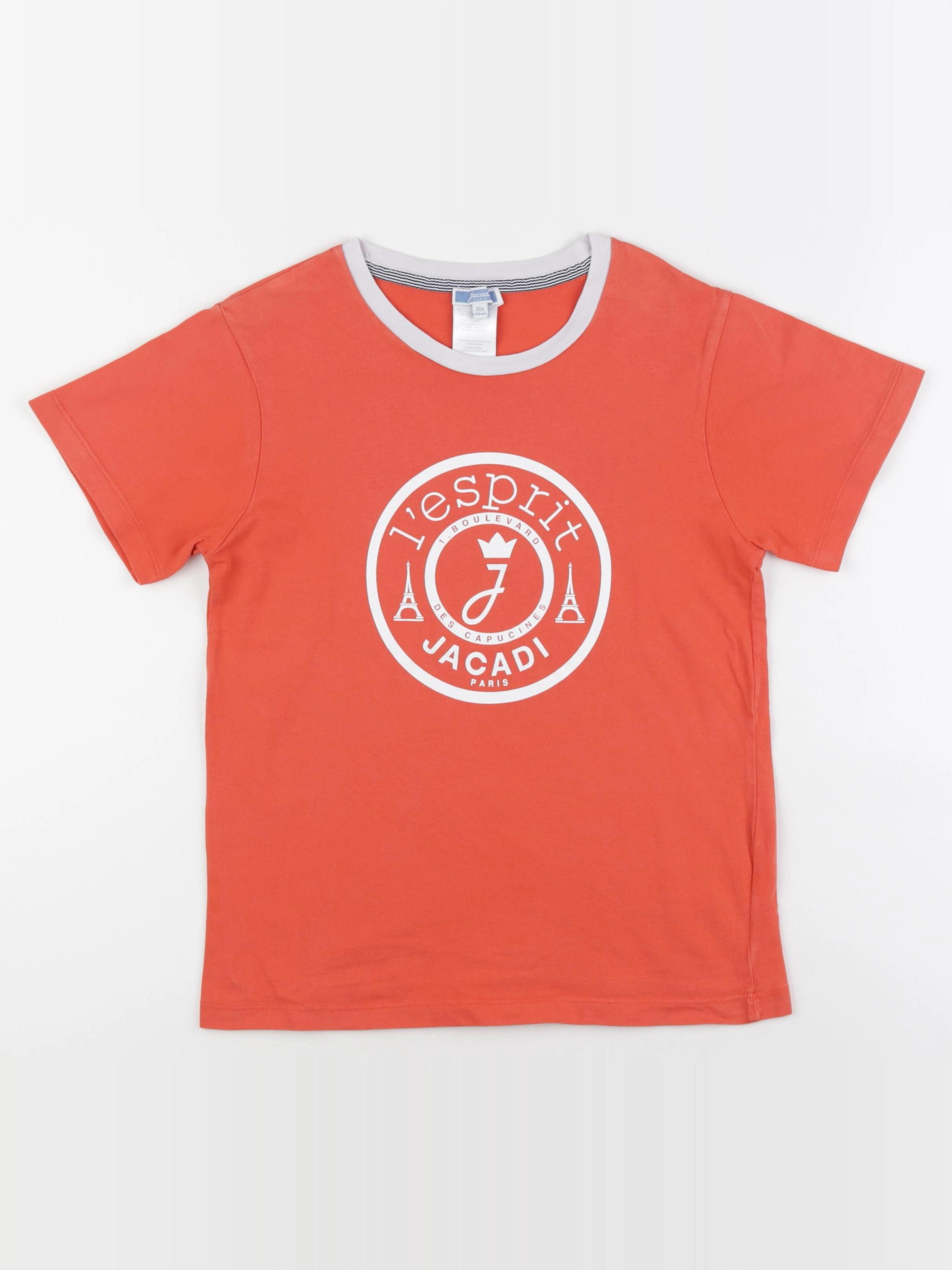 Jacadi - tee-shirt orange - 12 ans