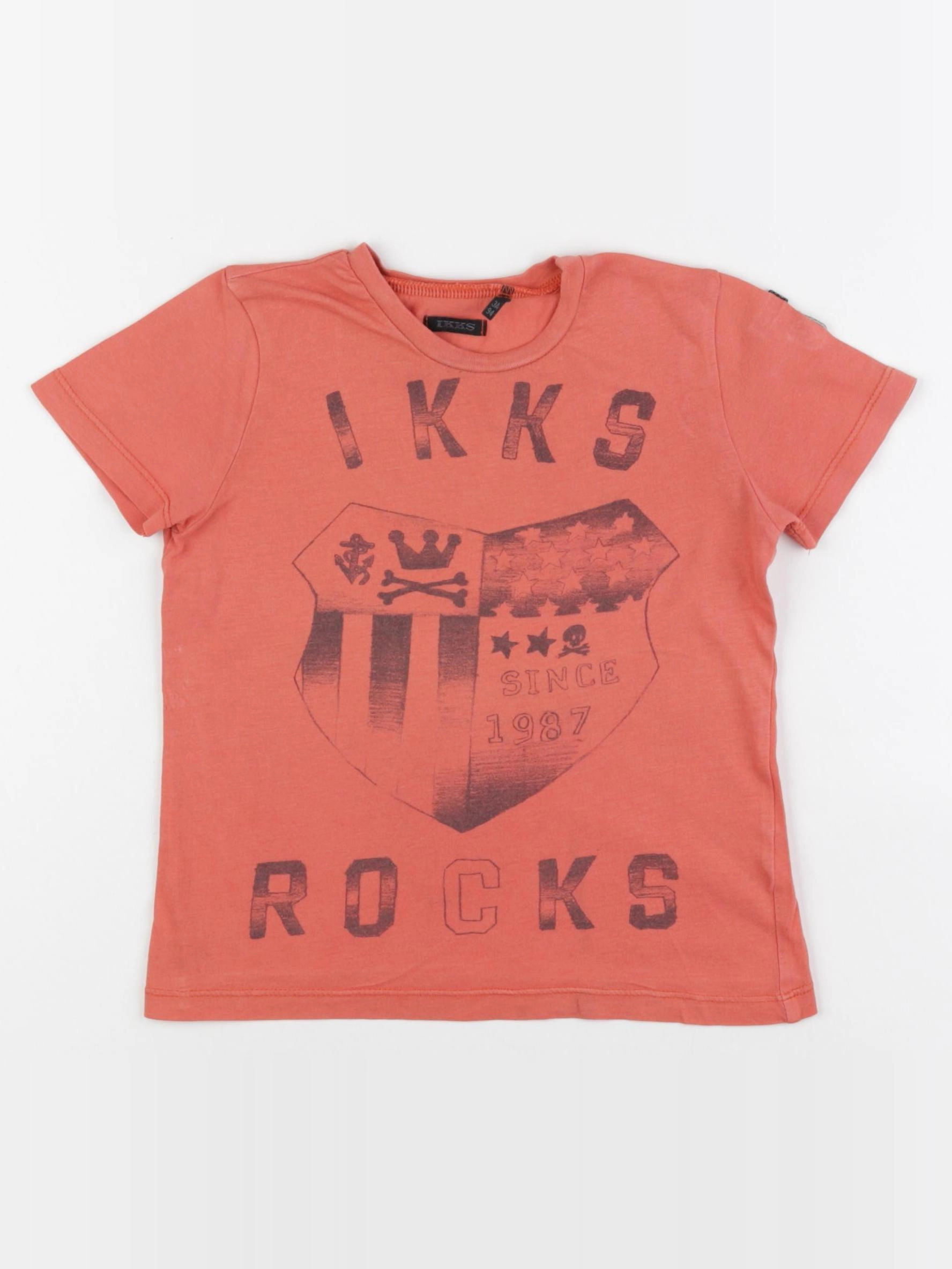 IKKS - tee-shirt orange - 3 ans
