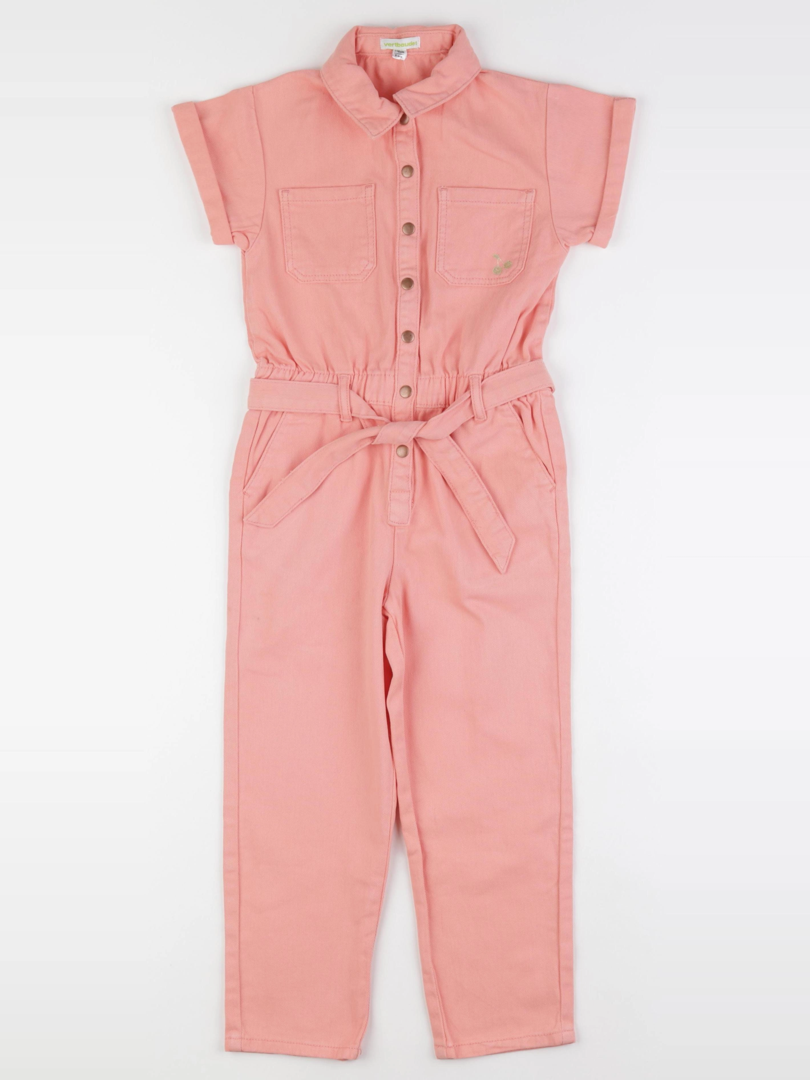 Vertbaudet - combinaison rose - 6 ans