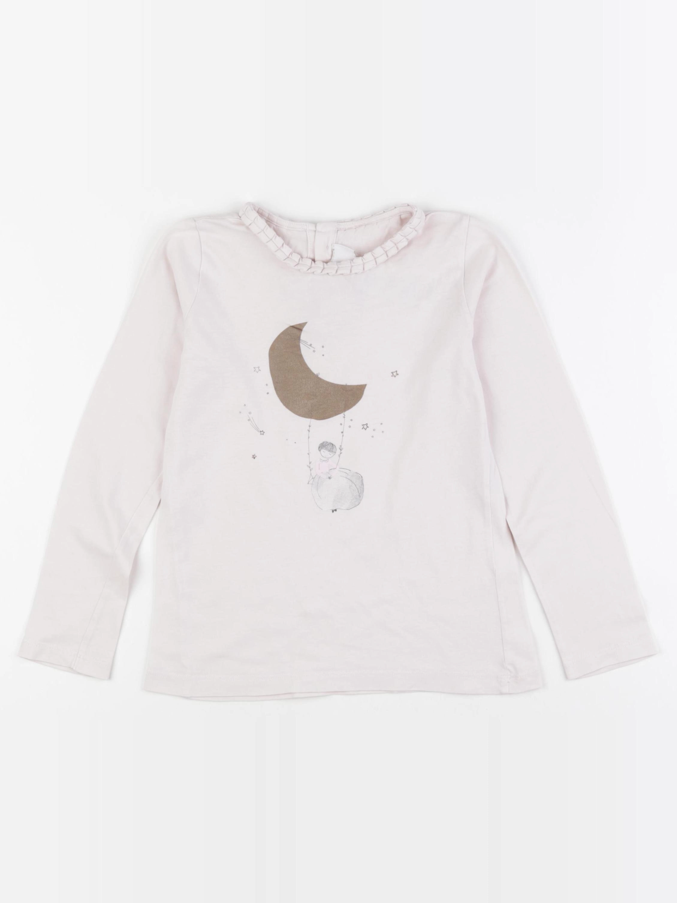 Jacadi - tee-shirt rose - 8 ans