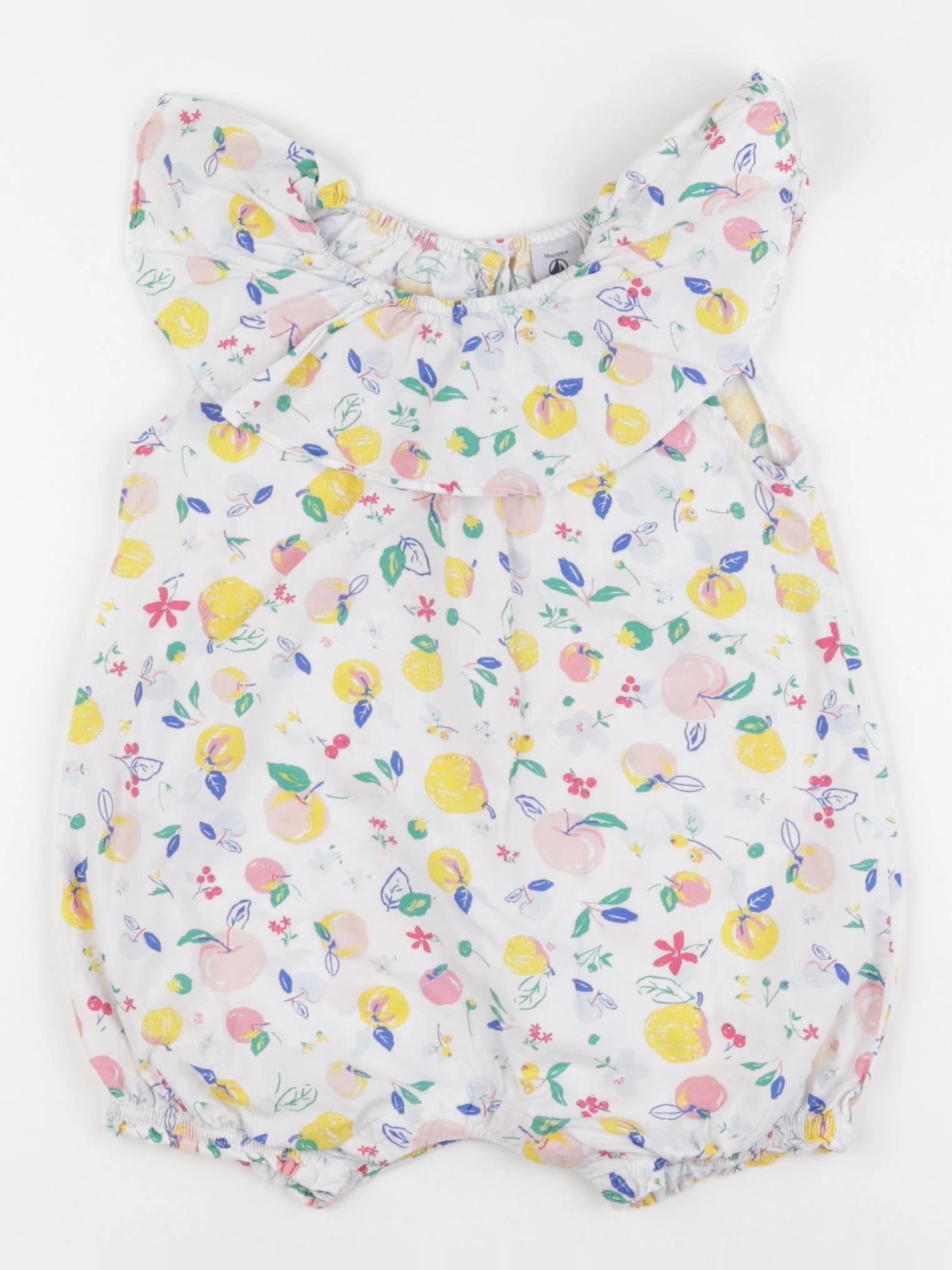 Petit Bateau - combinaison blanc - 18 mois