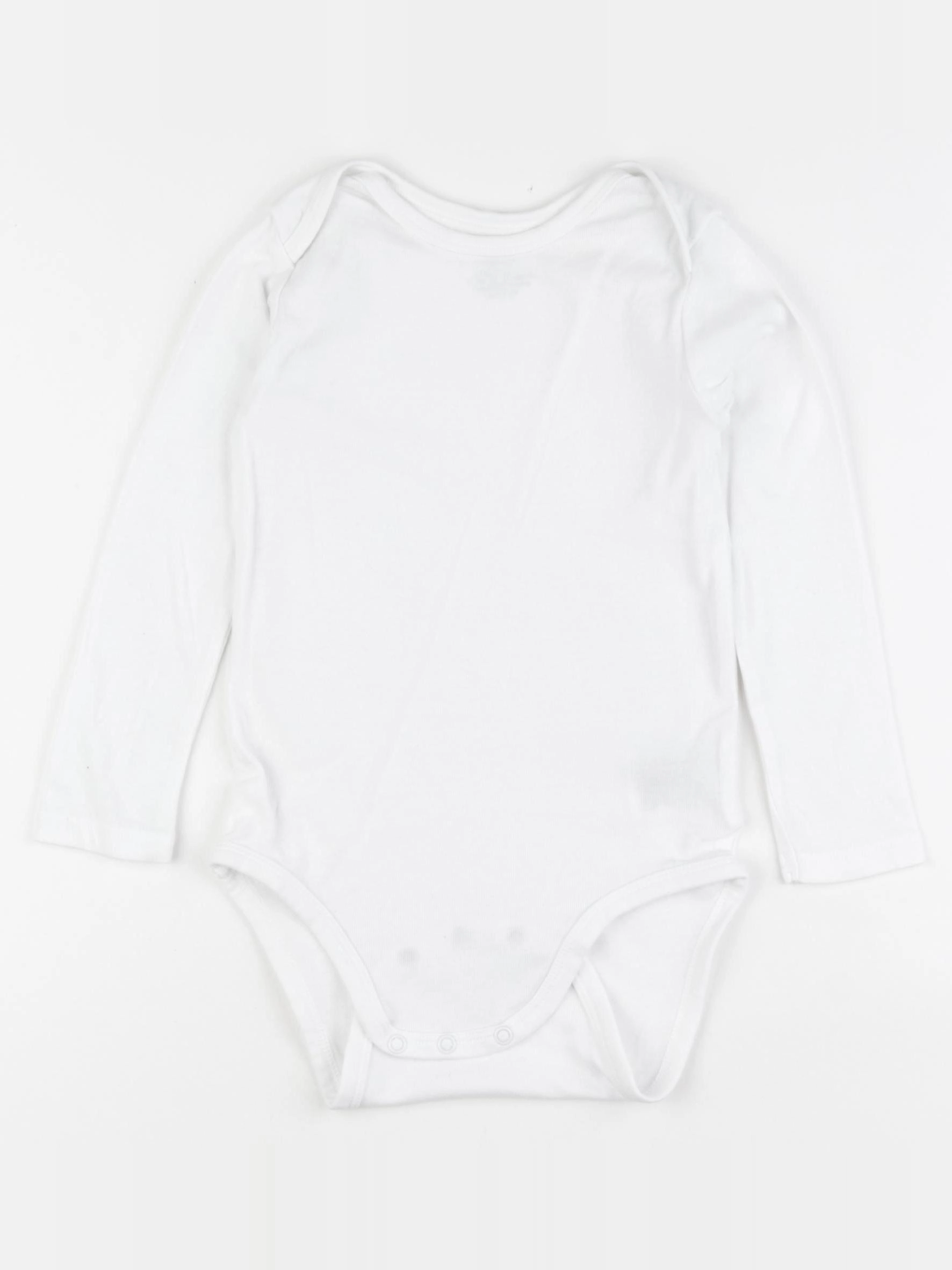 H&M - body blanc - 2/3 ans