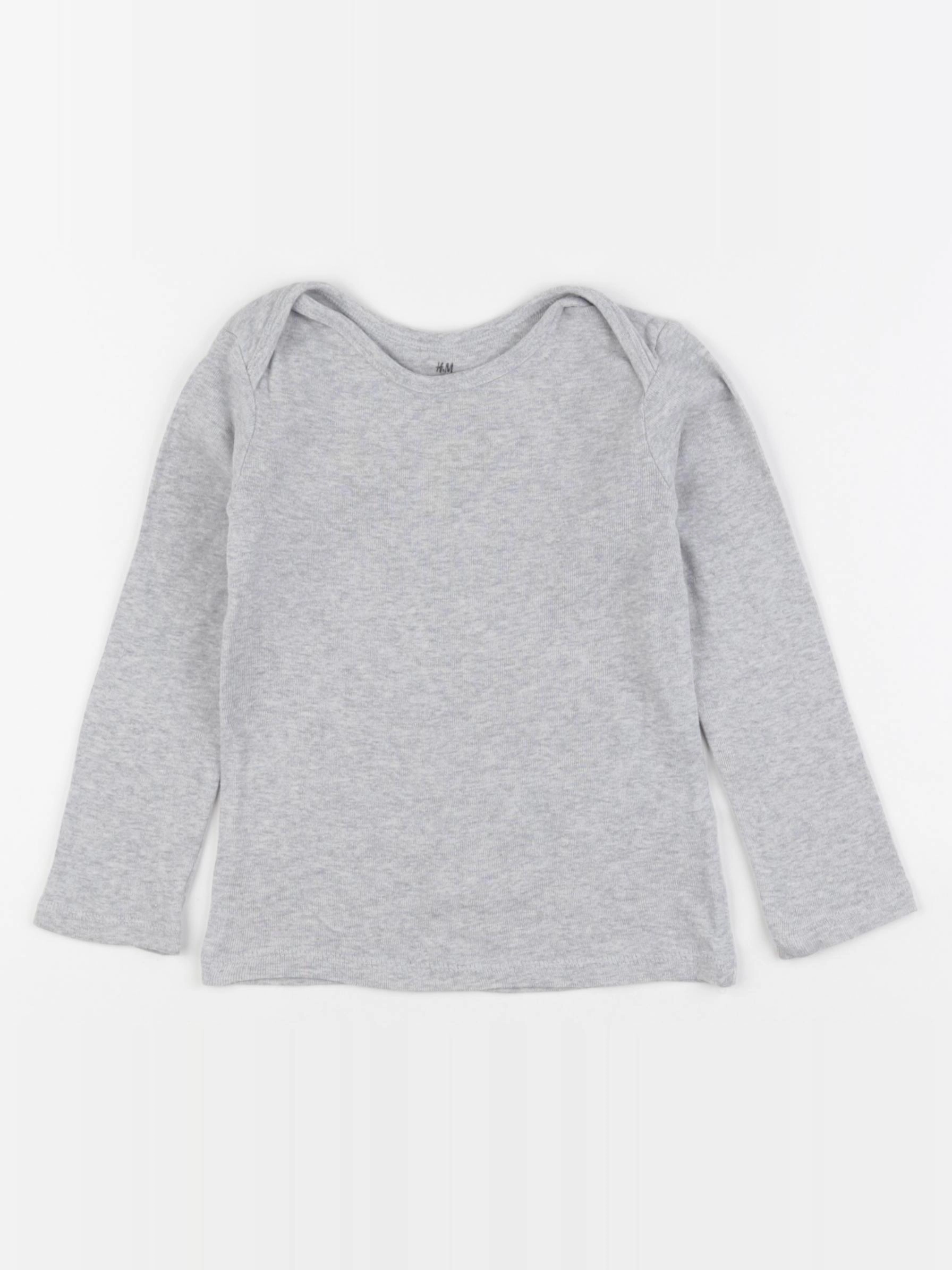 H&M - maillot de corps gris - 12/18 mois