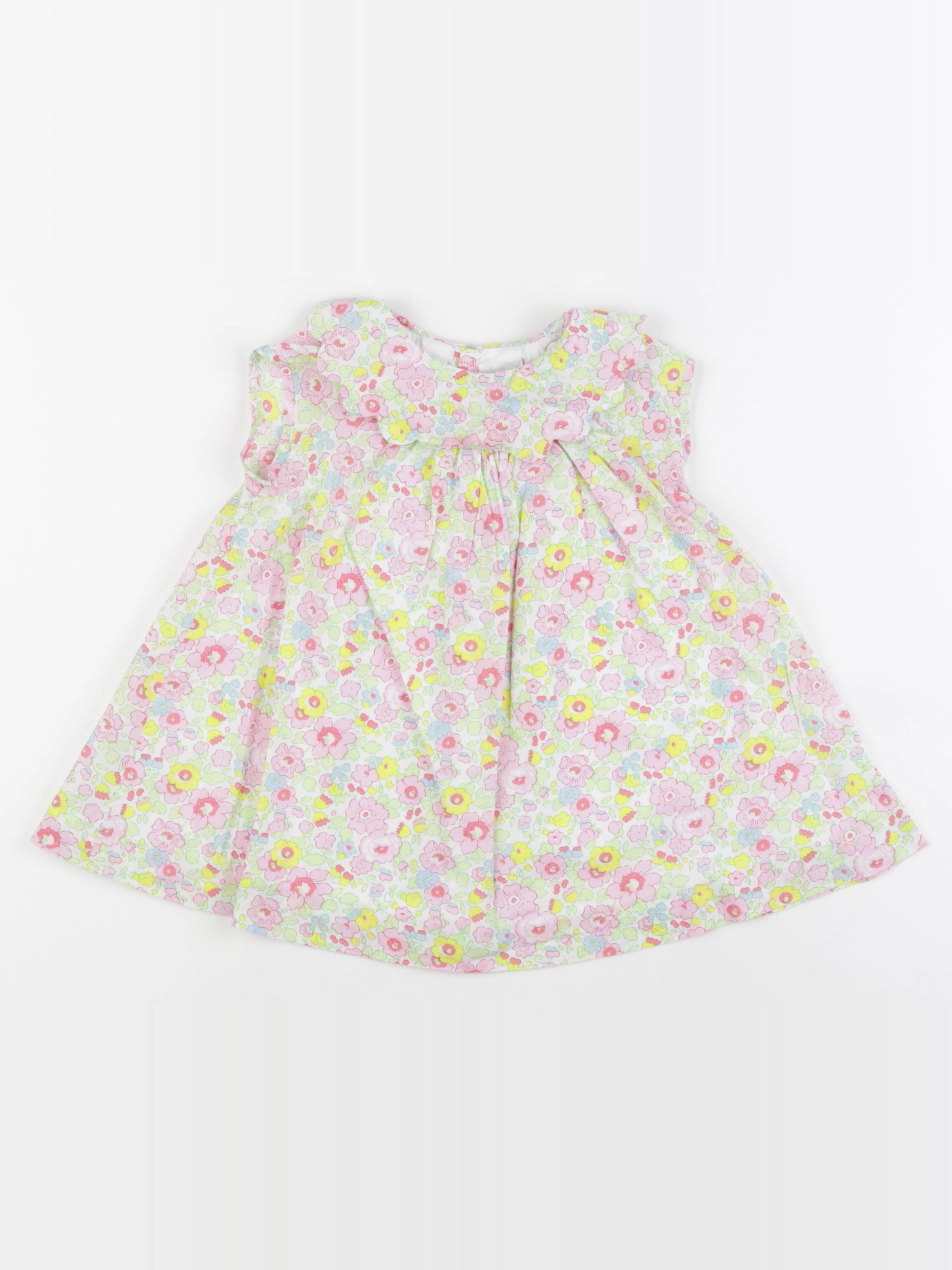Jacadi - robe liberty multicolore - 18 mois