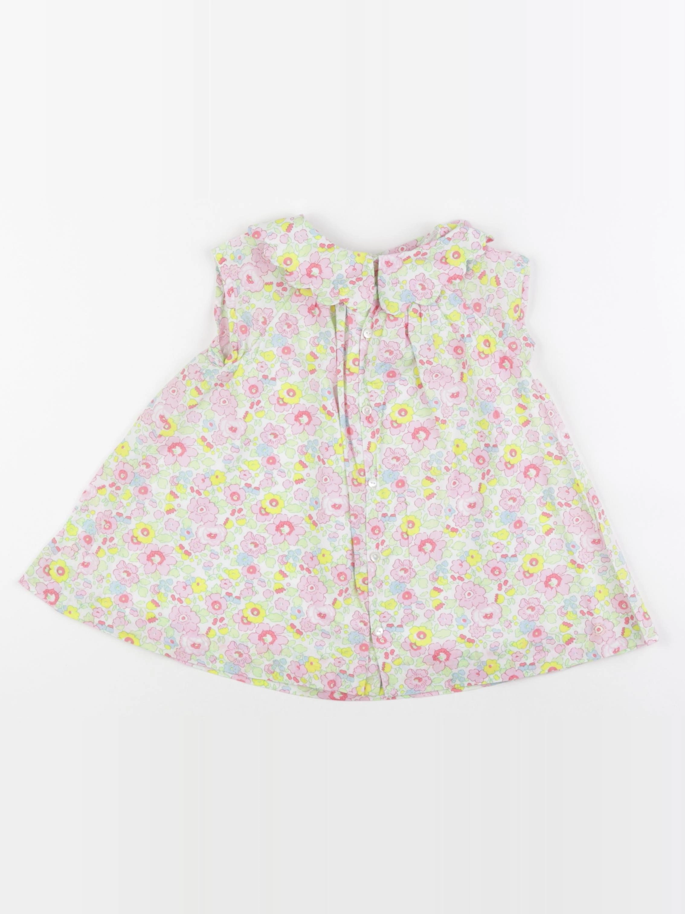 Jacadi - robe liberty multicolore - 18 mois