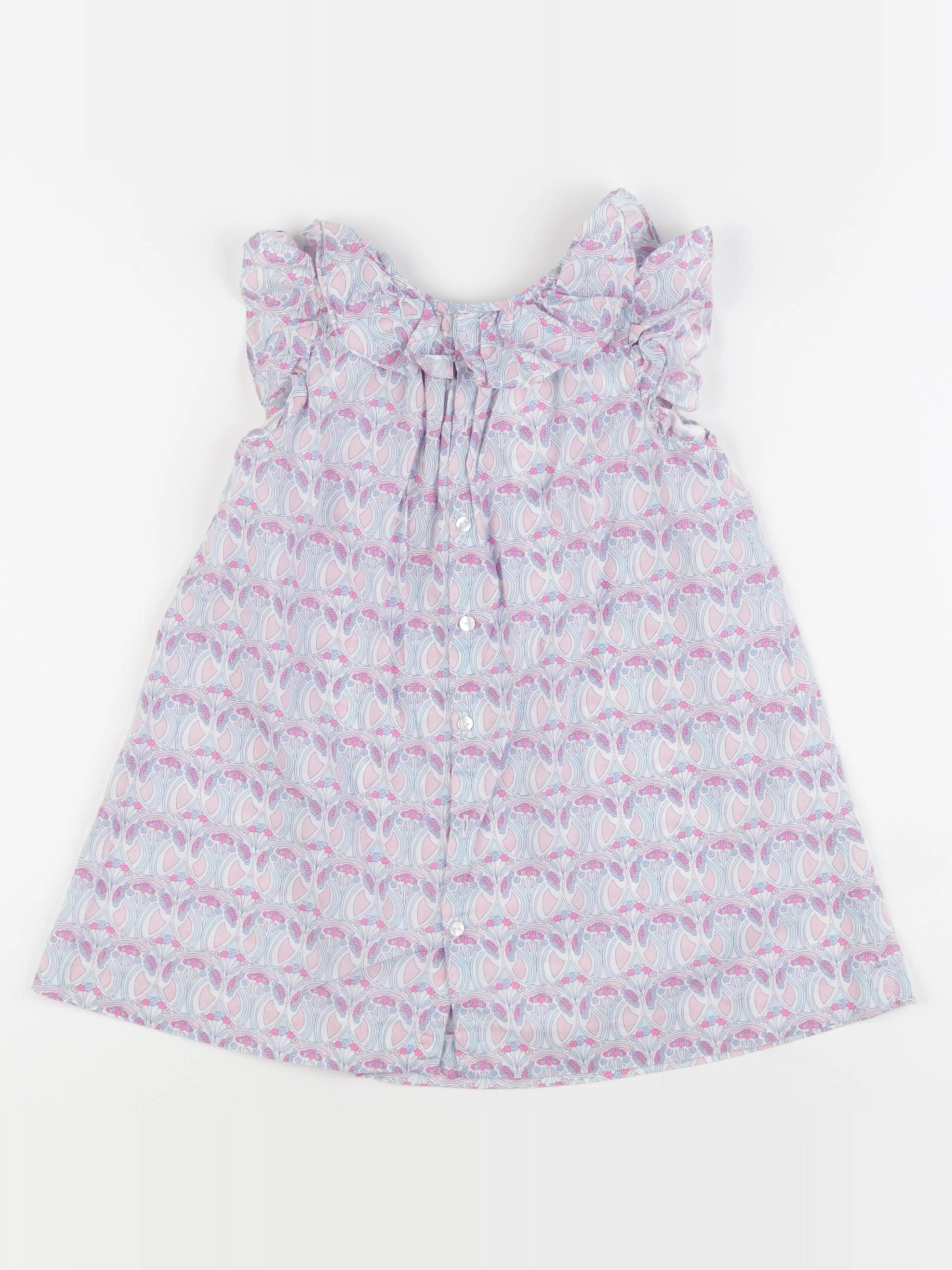 Jacadi - robe liberty multicolore - 36 mois