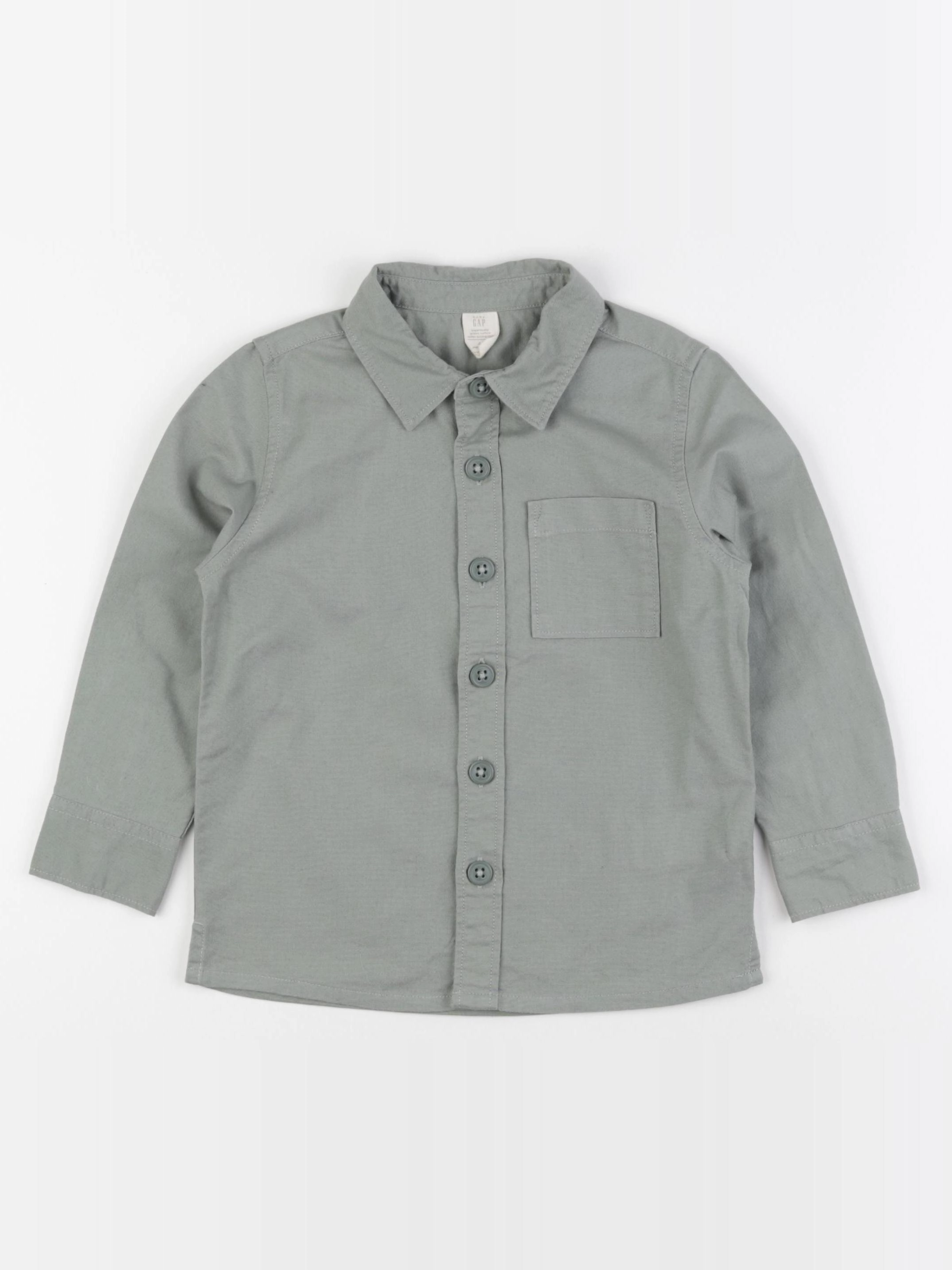 GAP - chemise vert - 4 ans