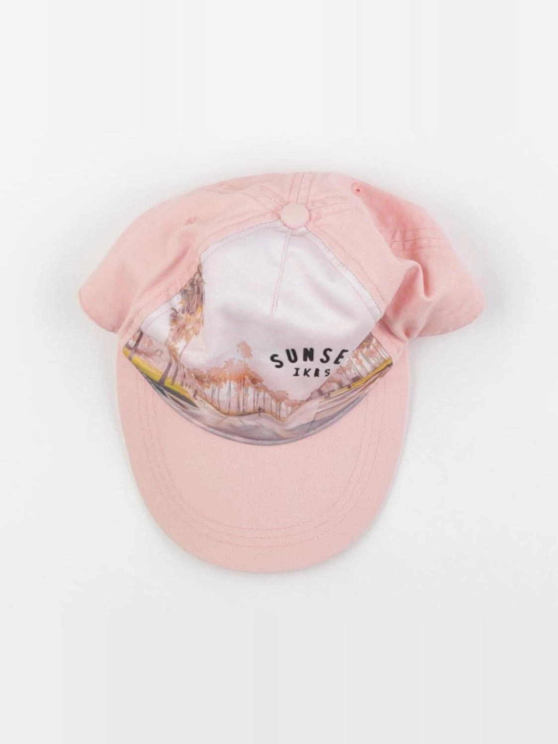 IKKS - casquette rose - 8/10 ans