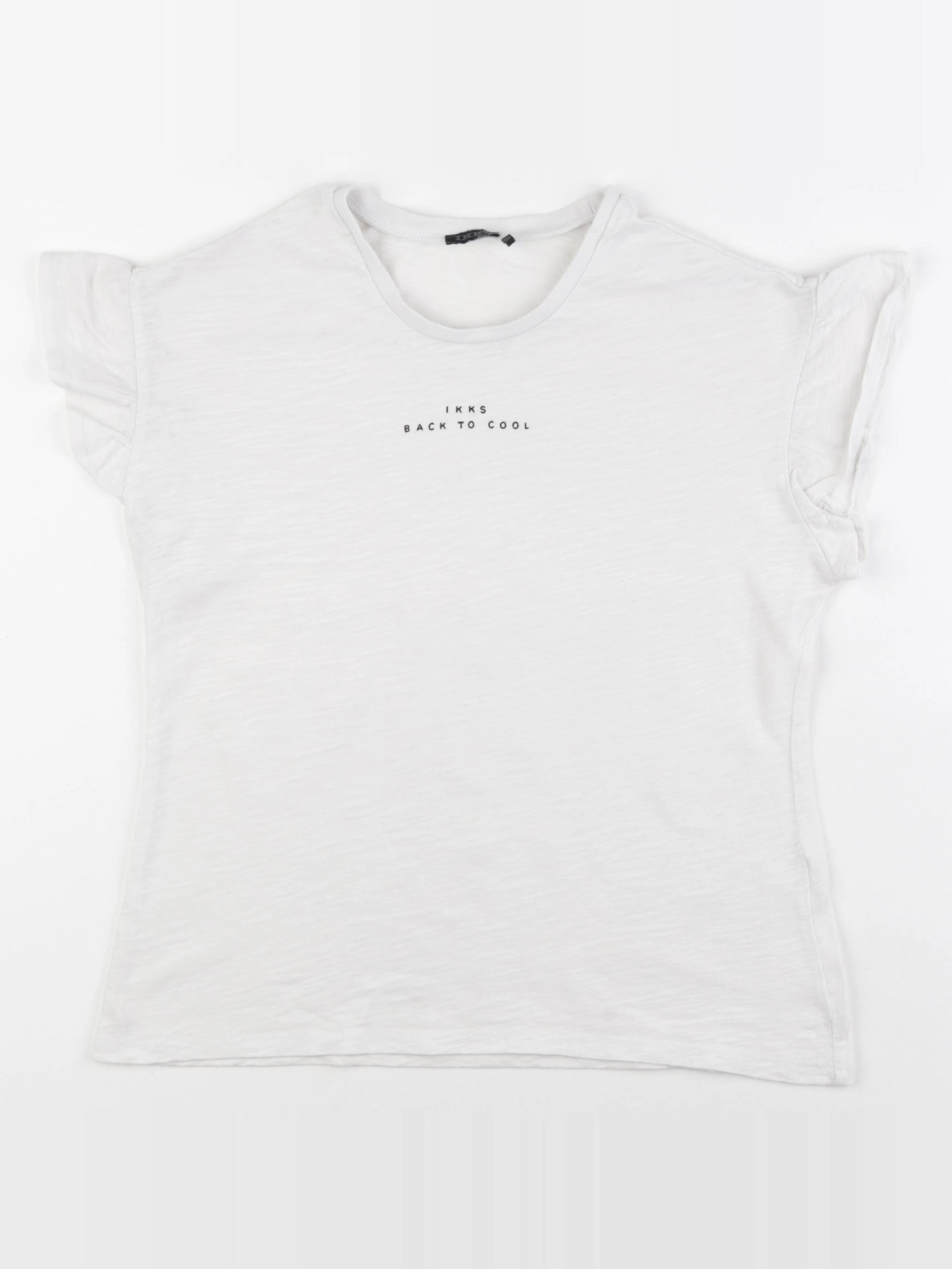 IKKS - tee-shirt beige - 12 ans