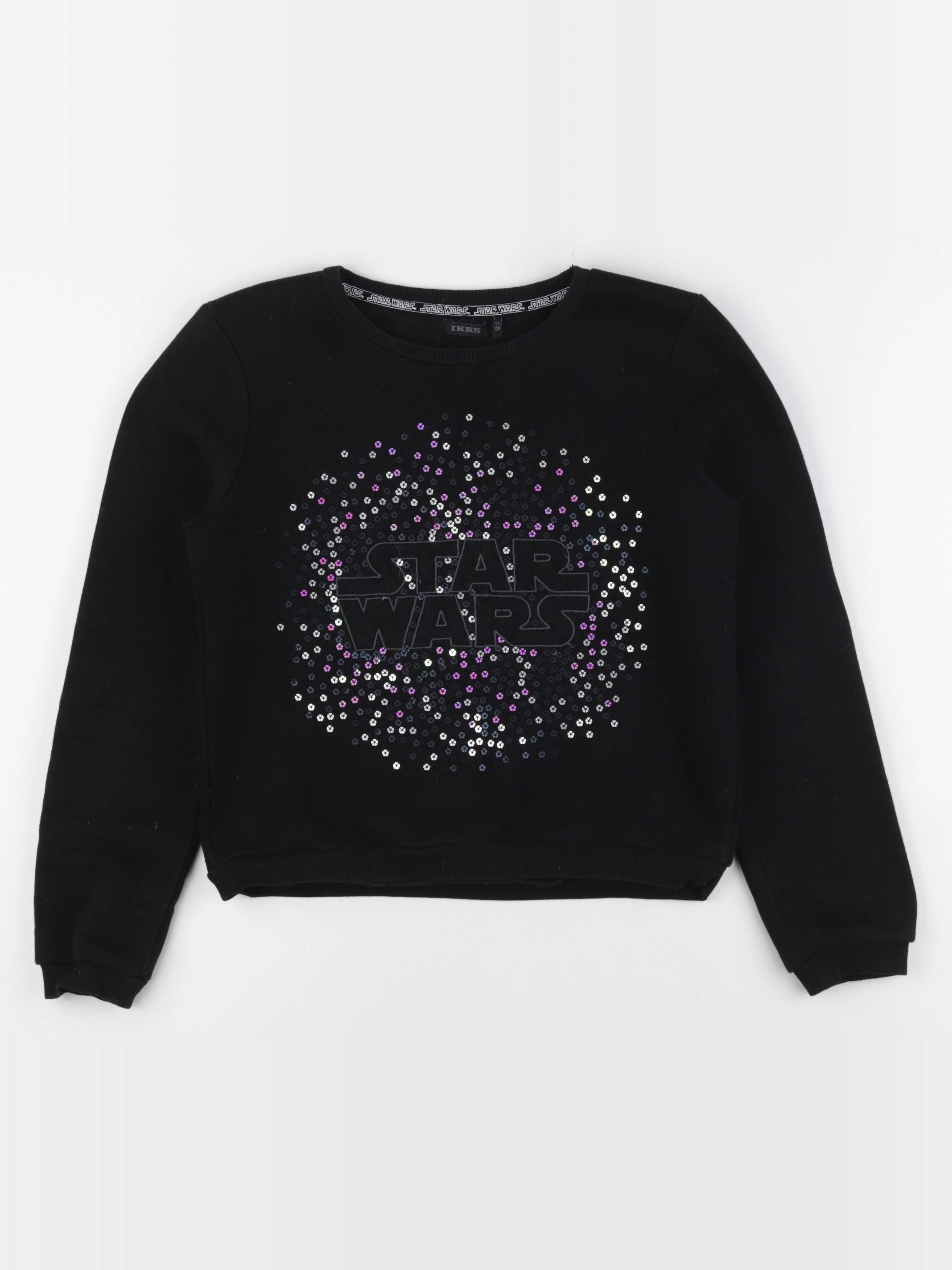 IKKS - sweat noir - 12 ans