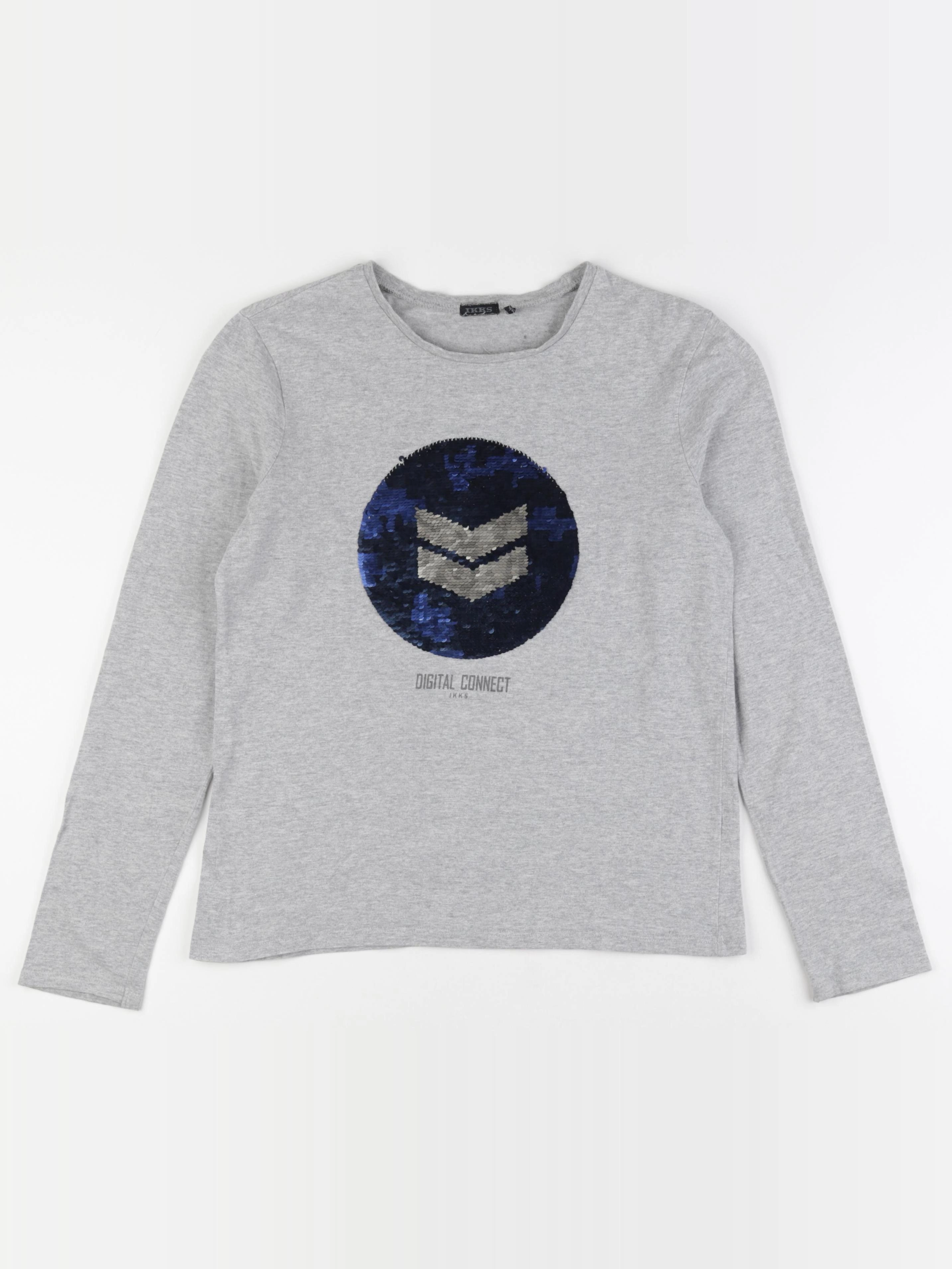 IKKS - tee-shirt gris - 14 ans