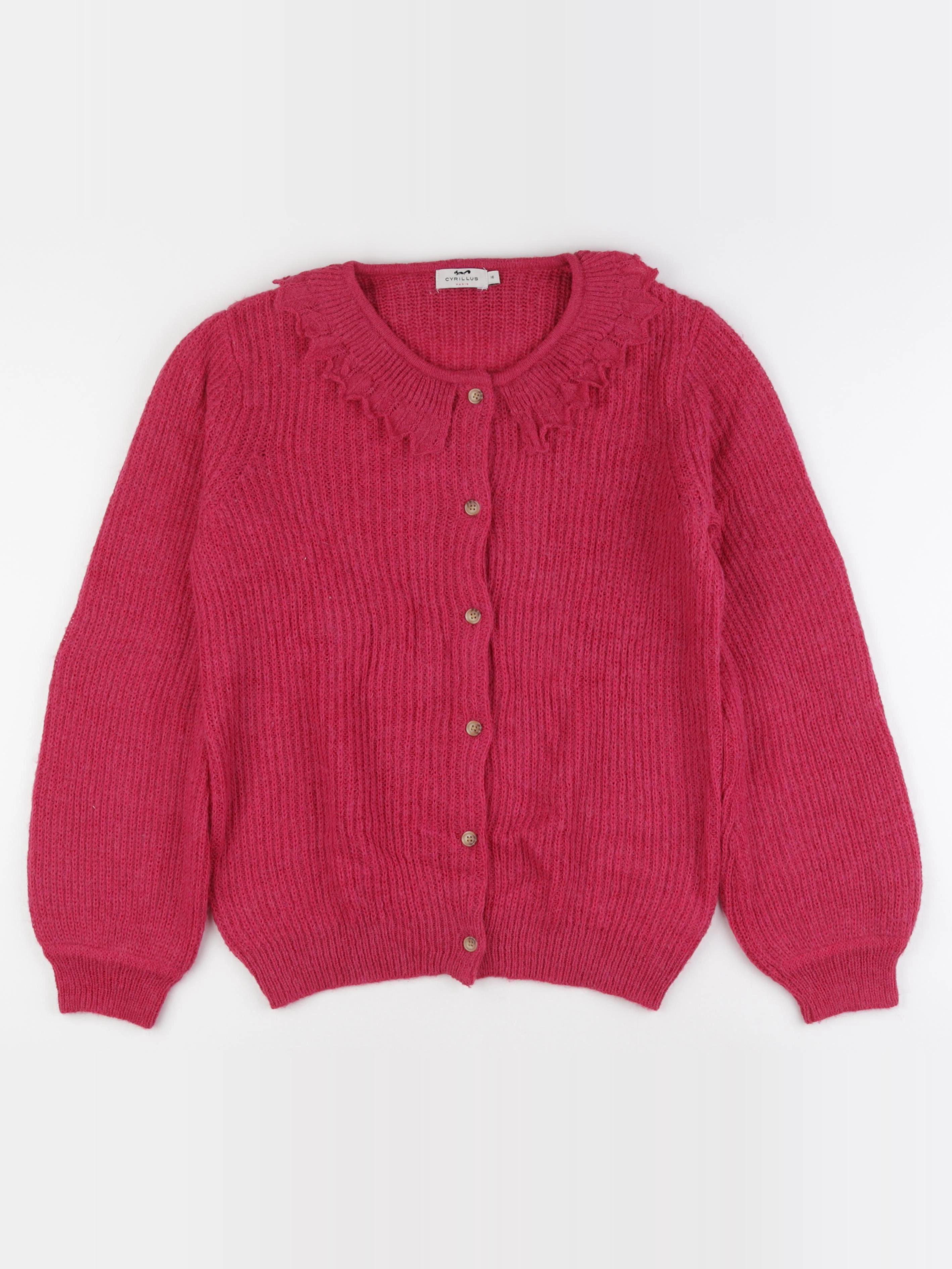 Cyrillus - gilet rose - 16 ans