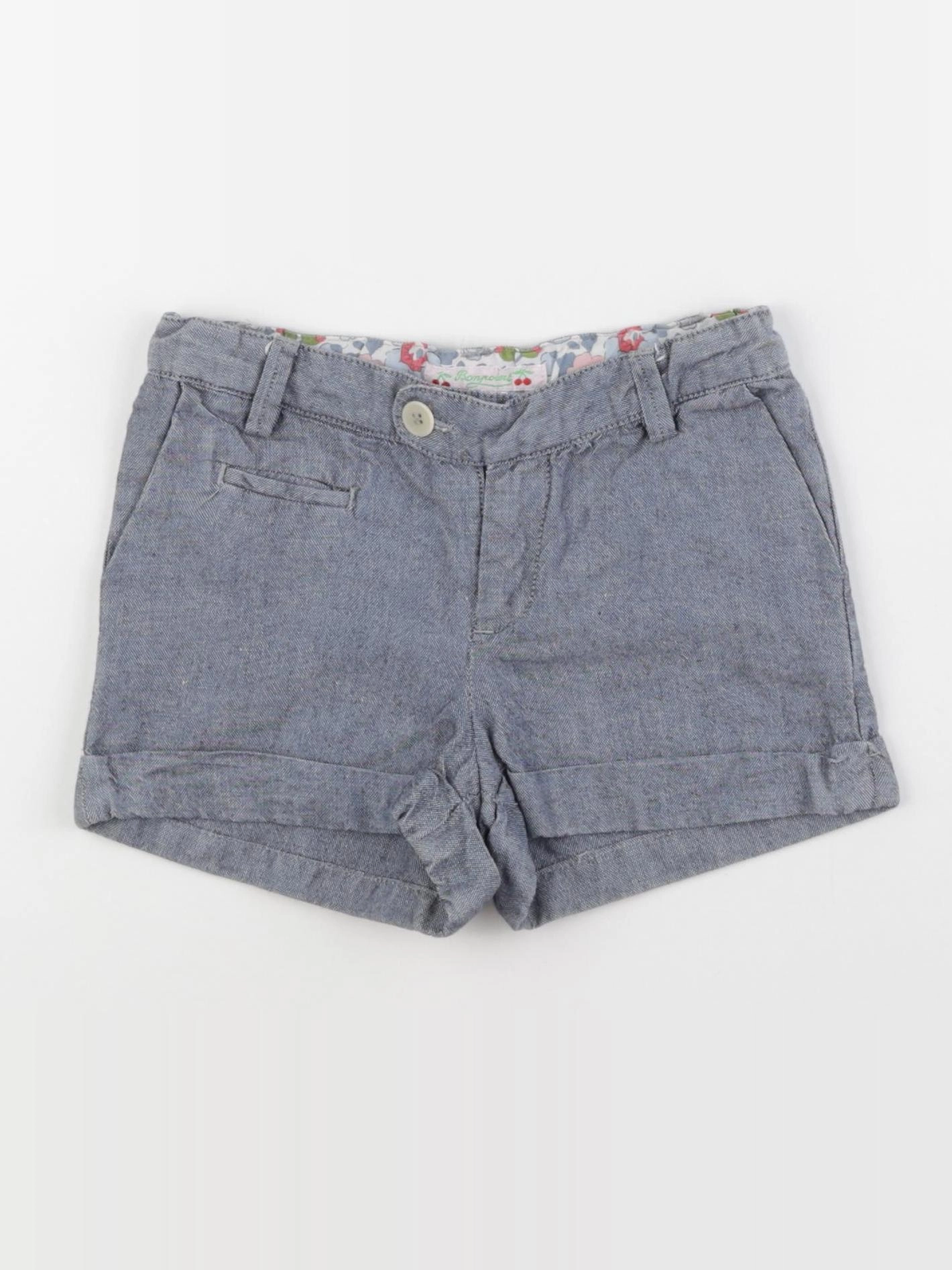 Bonpoint - short bleu - 6 ans