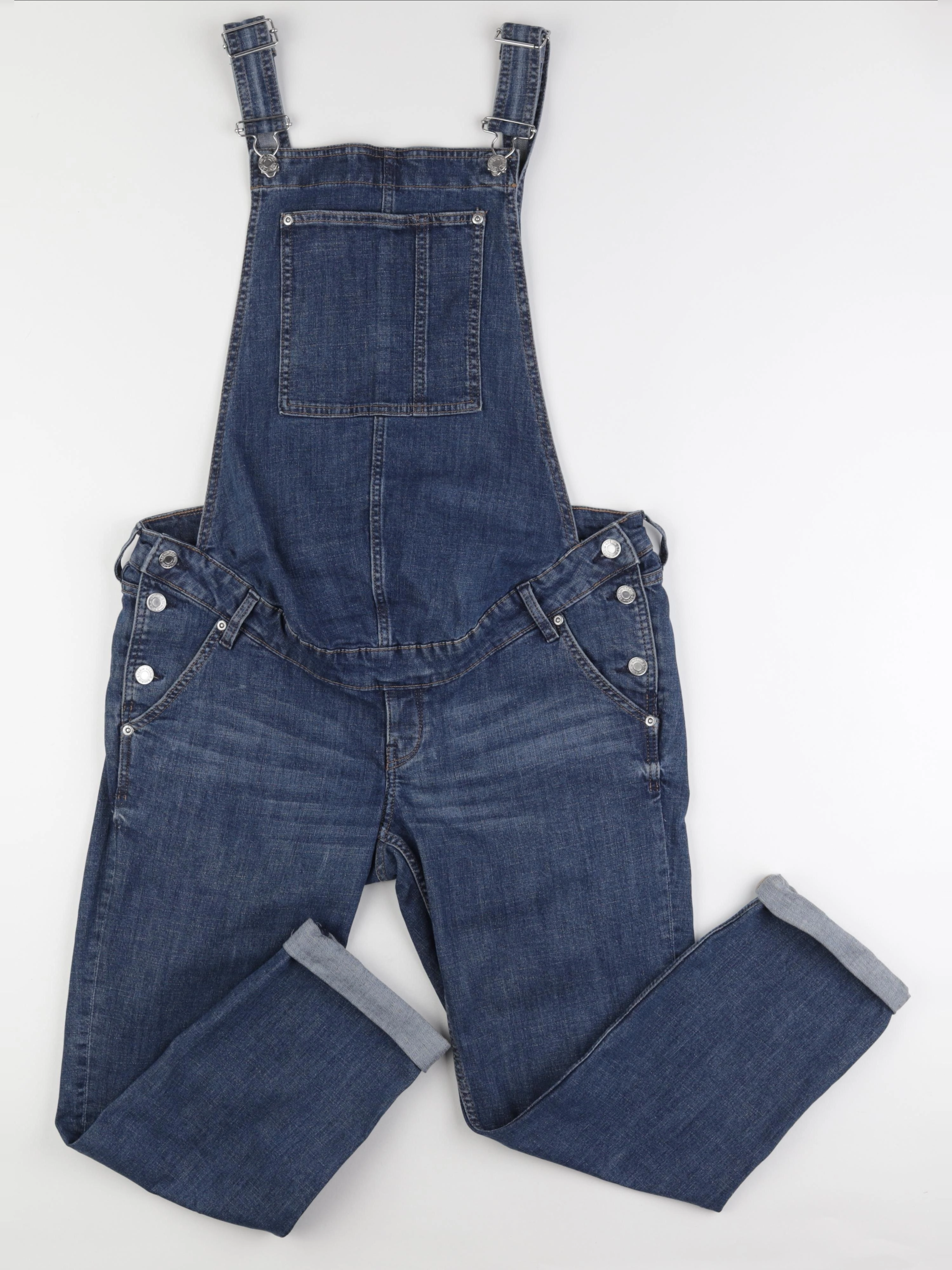 H&M - salopette grossesse bleu - 42