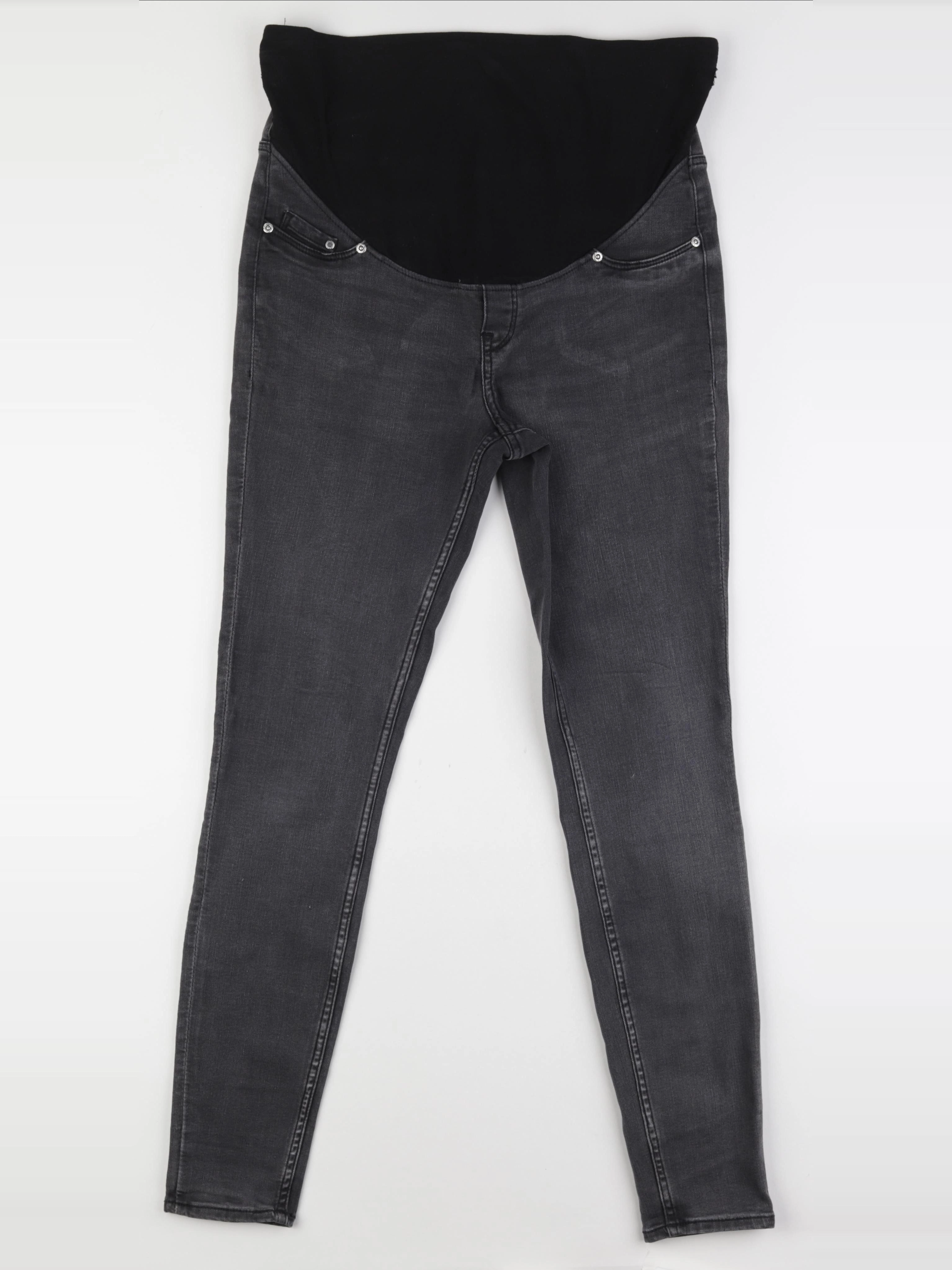 H&M - jean grossesse noir - 38