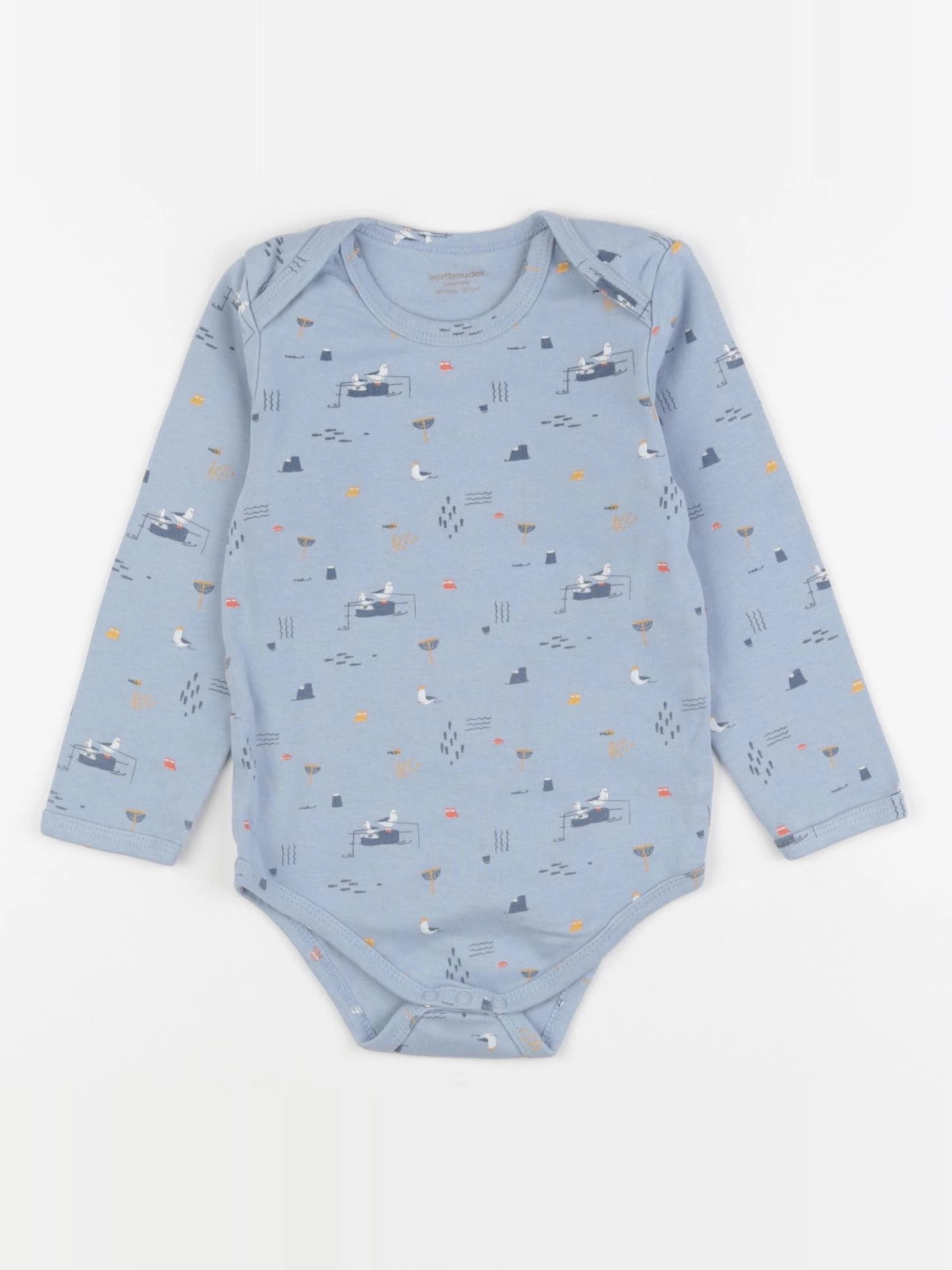 Vertbaudet - body bleu - 36 mois