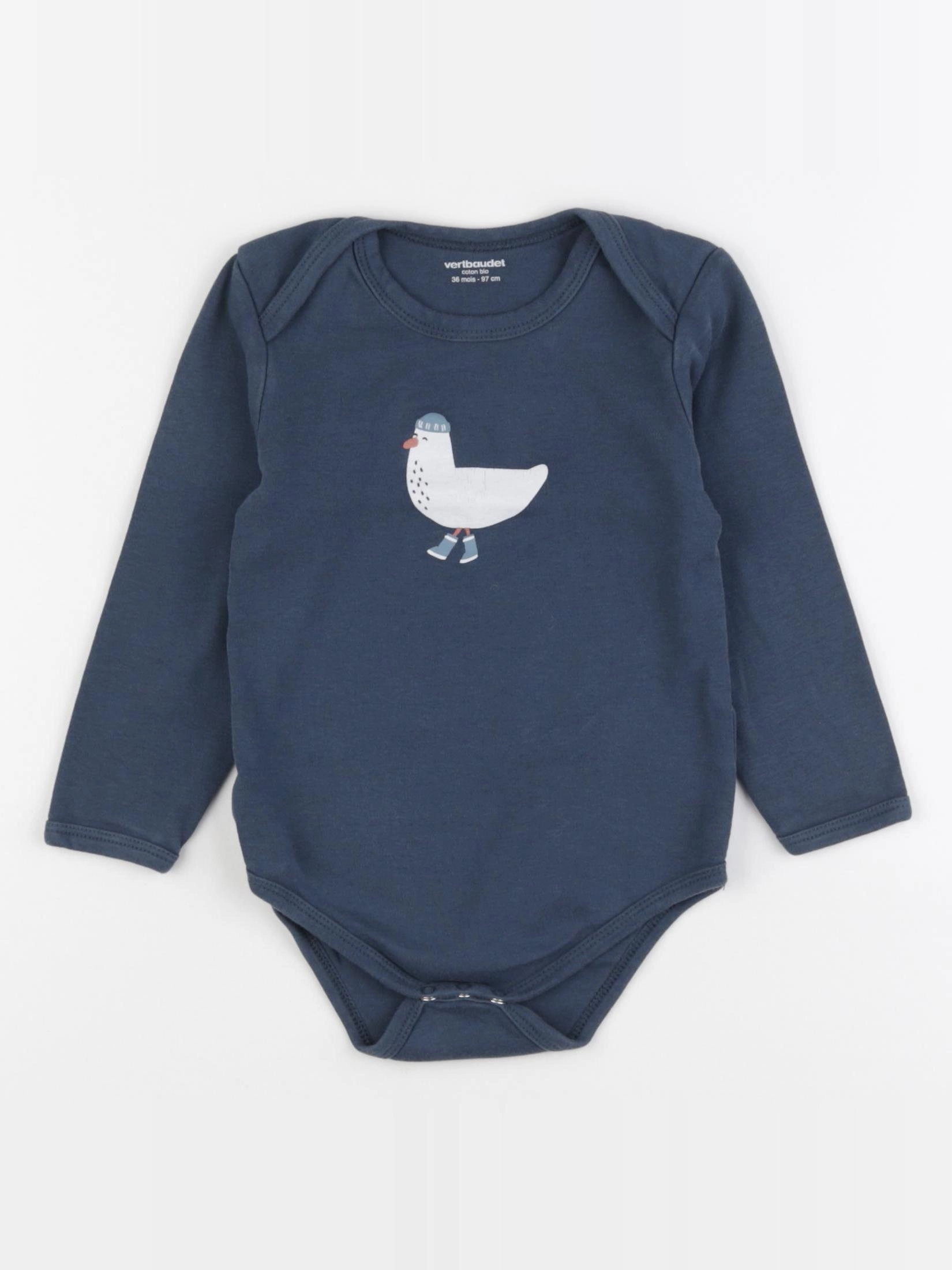 Vertbaudet - body bleu - 36 mois