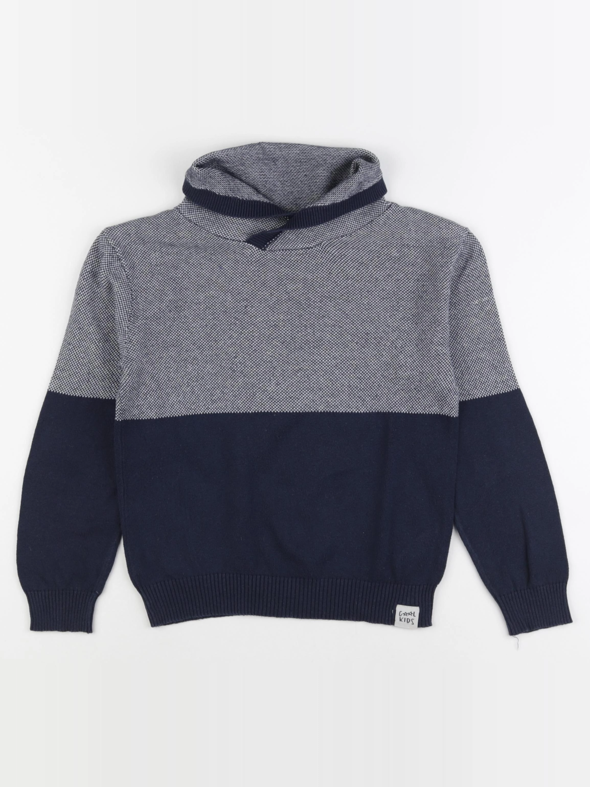 Vertbaudet - pull bleu - 8 ans
