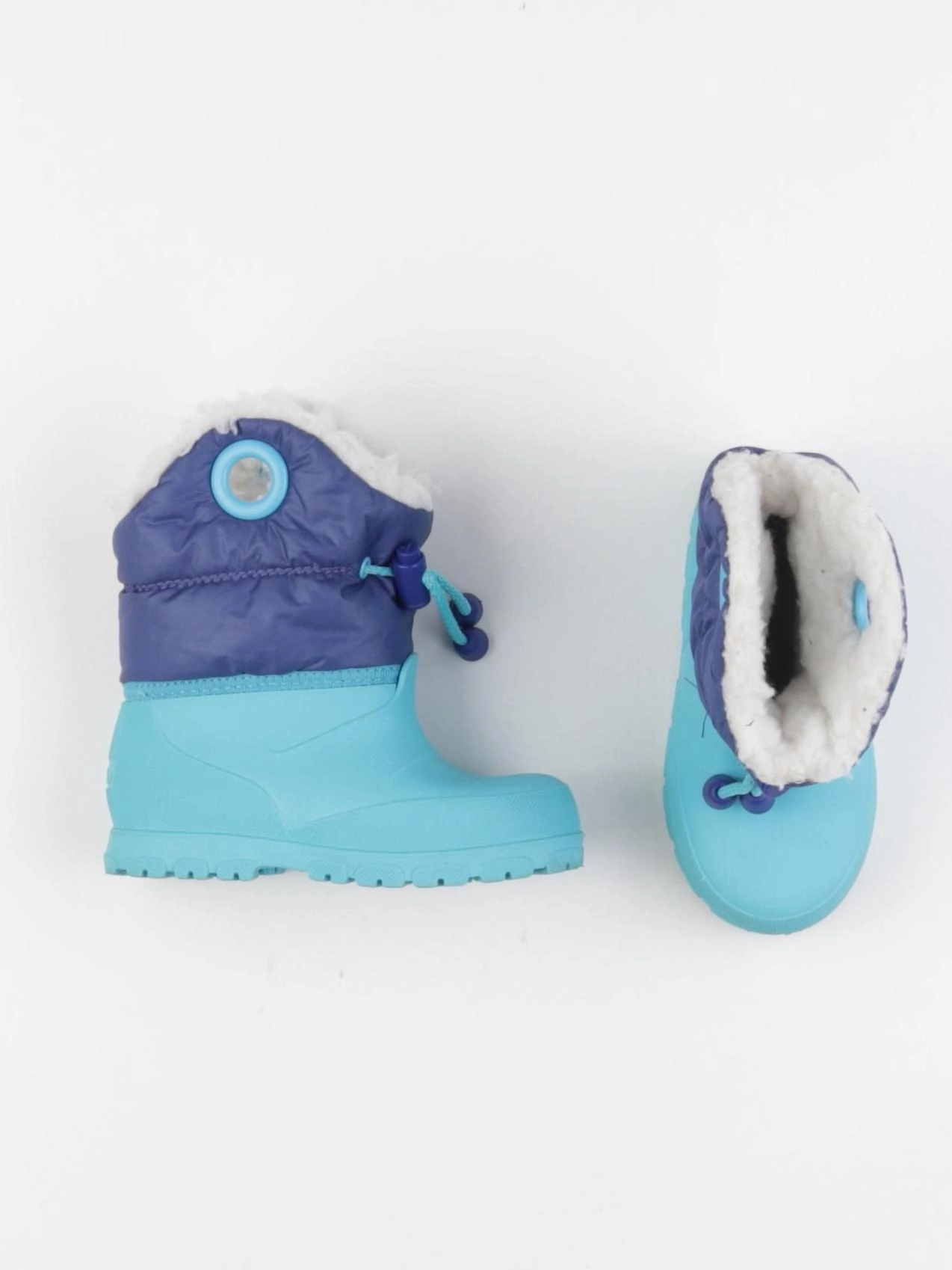 Decathlon ski - bottes bleu - pointure 22/23