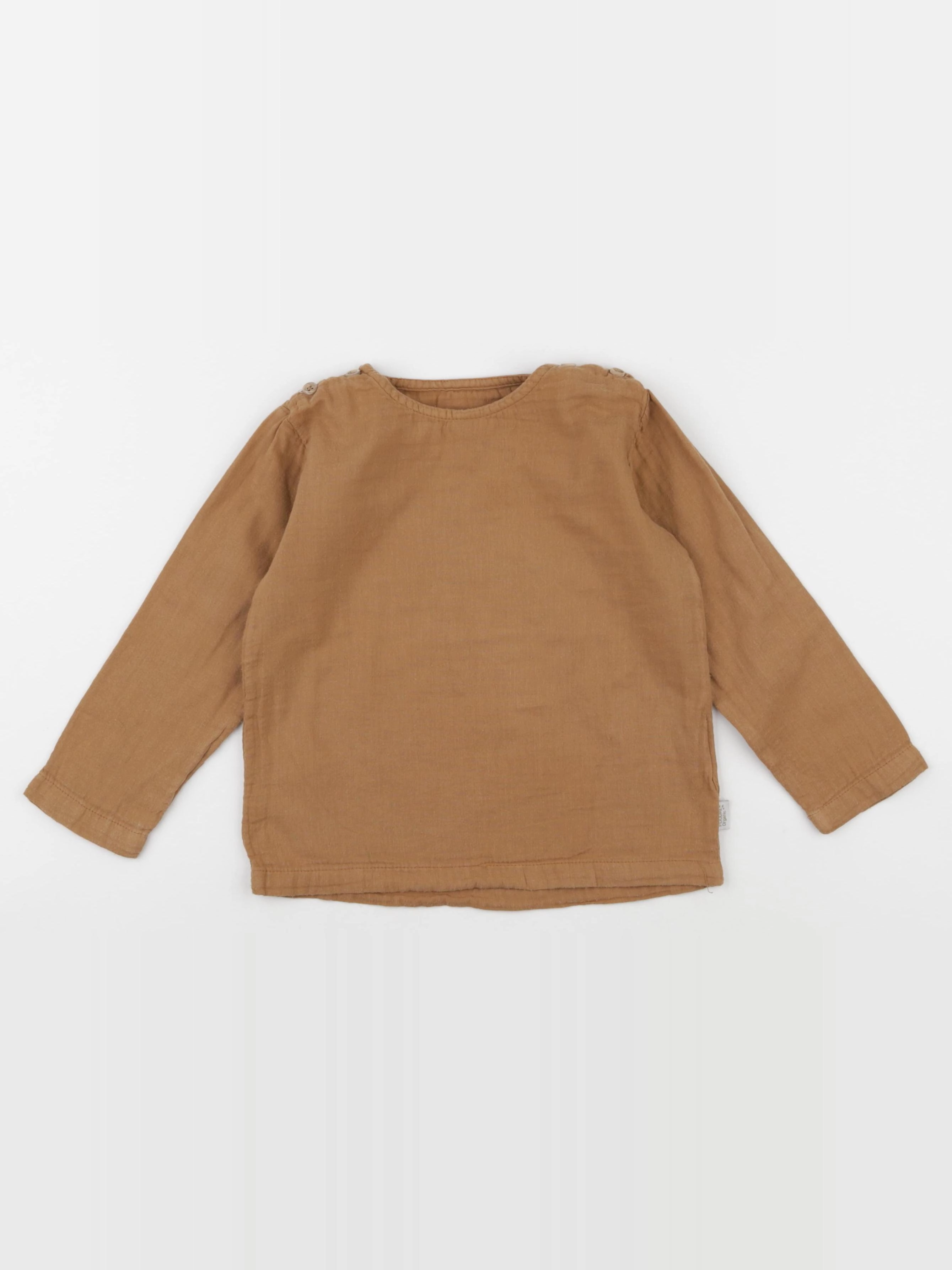 Poudre Organic - tee-shirt marron - 3 ans
