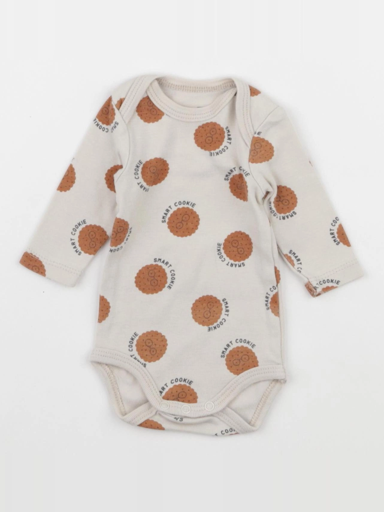 La Redoute - body beige, marron - 0 mois