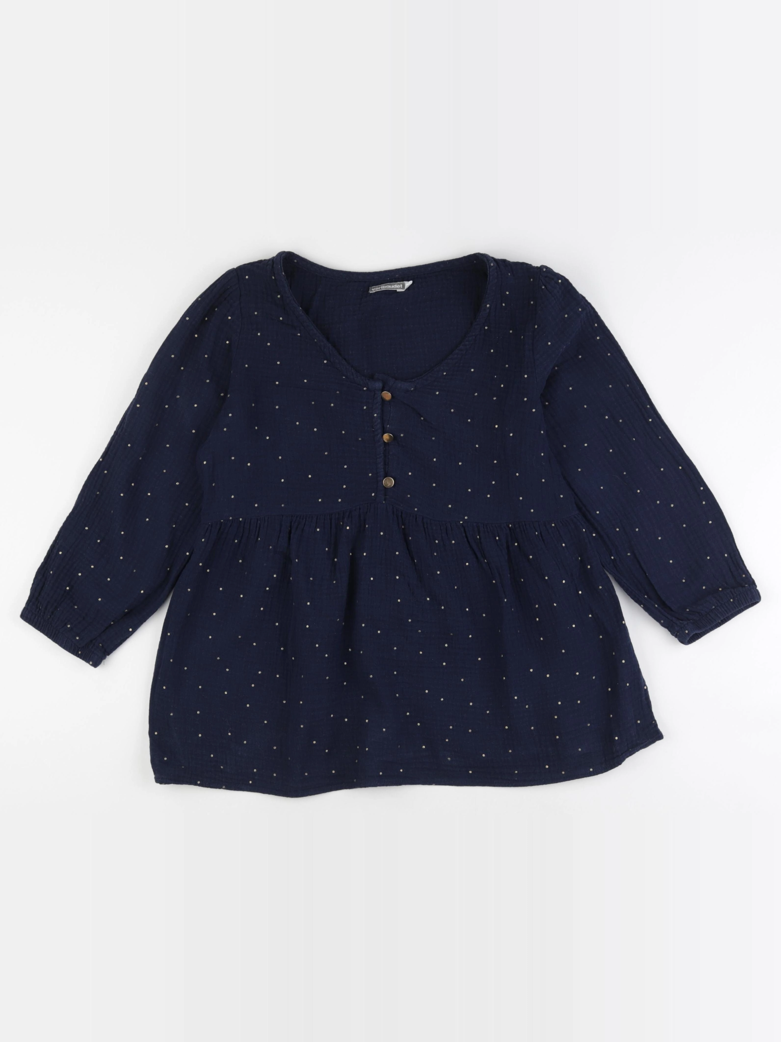 Vertbaudet - blouse grossesse bleu - 36