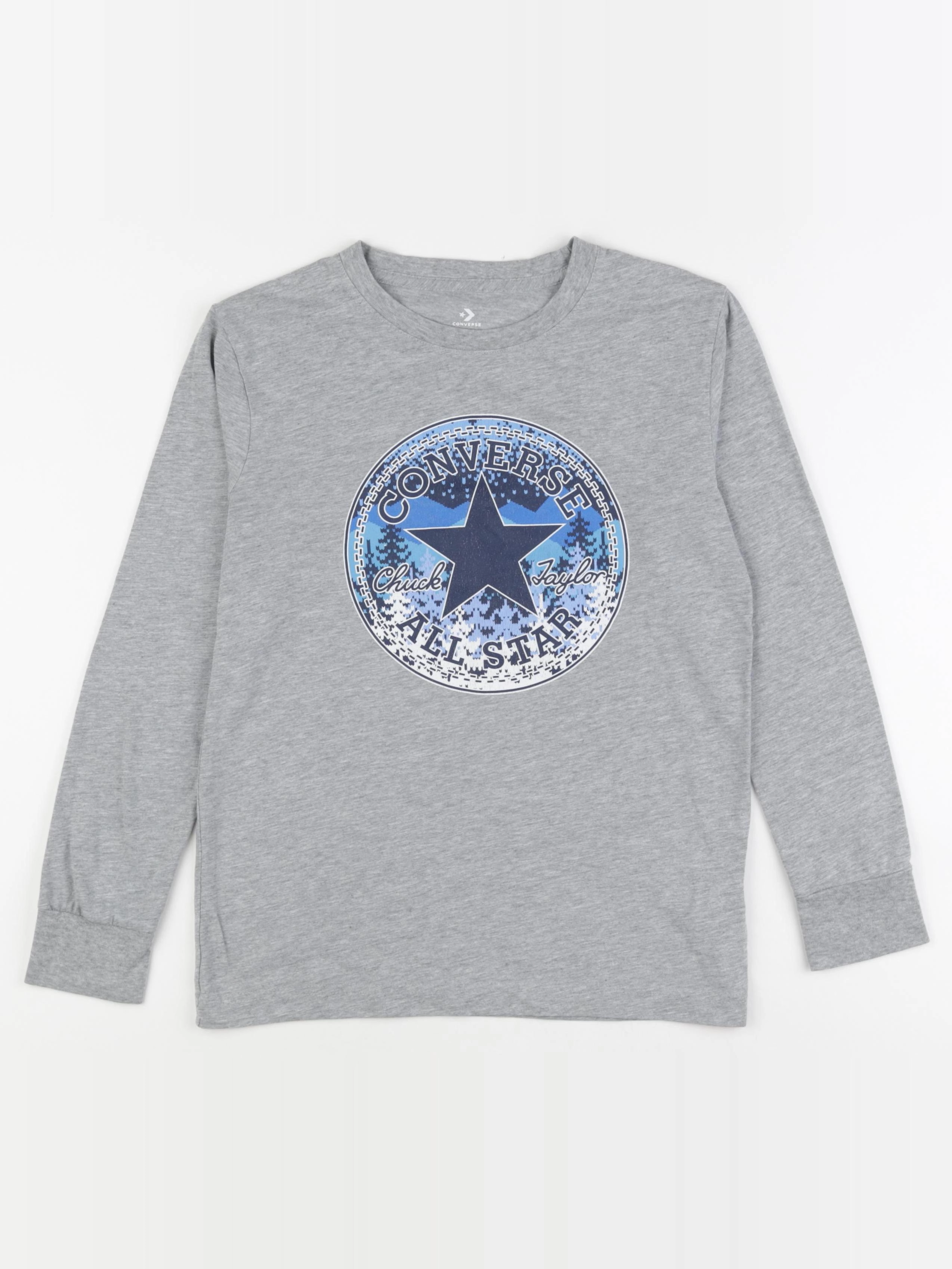 Converse - tee-shirt gris - 10/12 ans