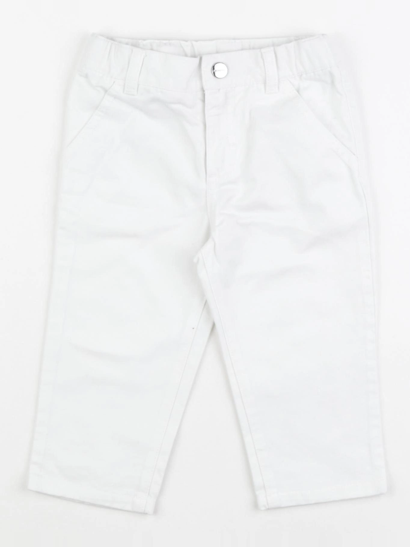 Jacadi - pantalon blanc - 18 mois
