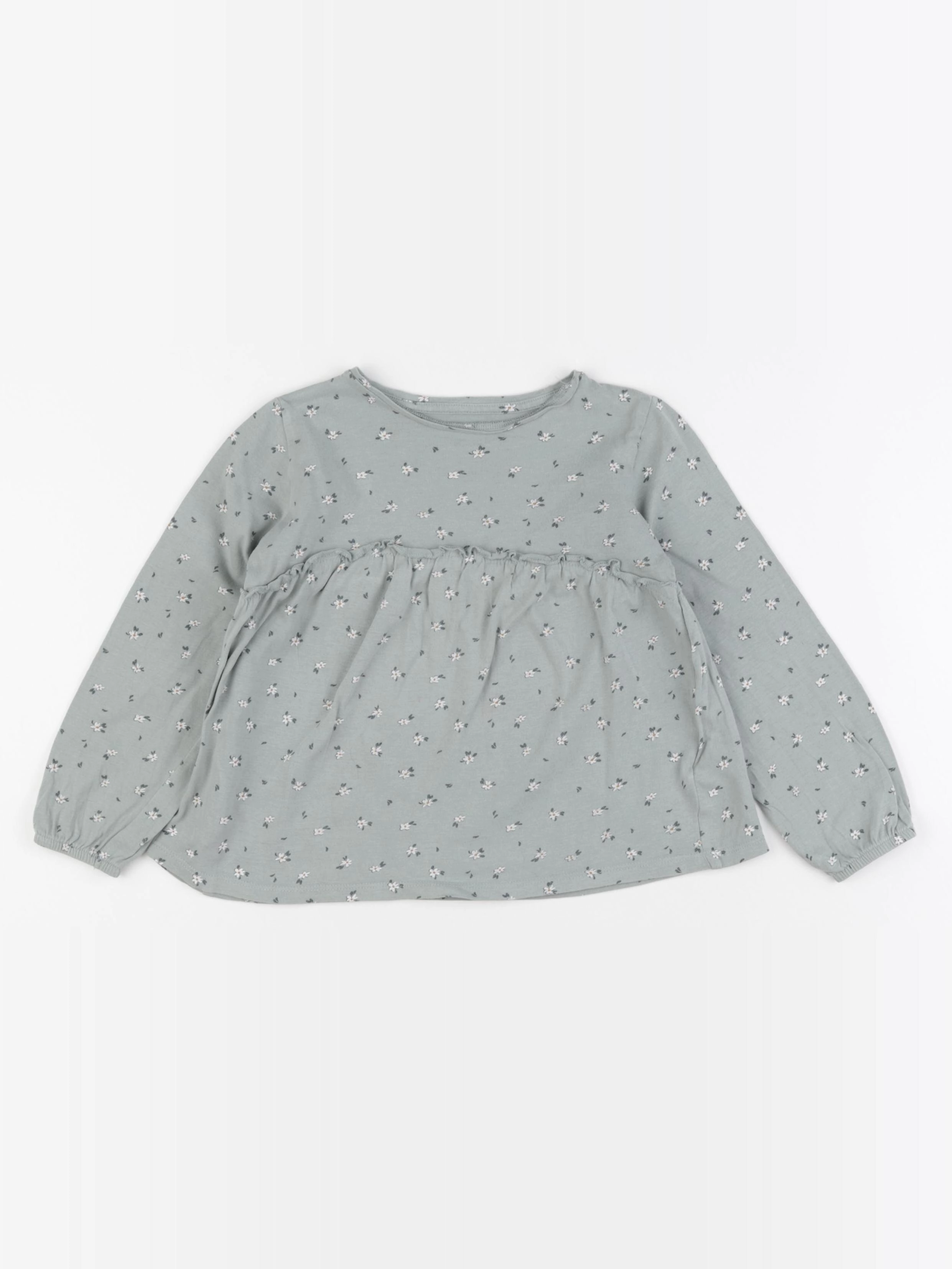 Vertbaudet - tee-shirt vert - 5 ans