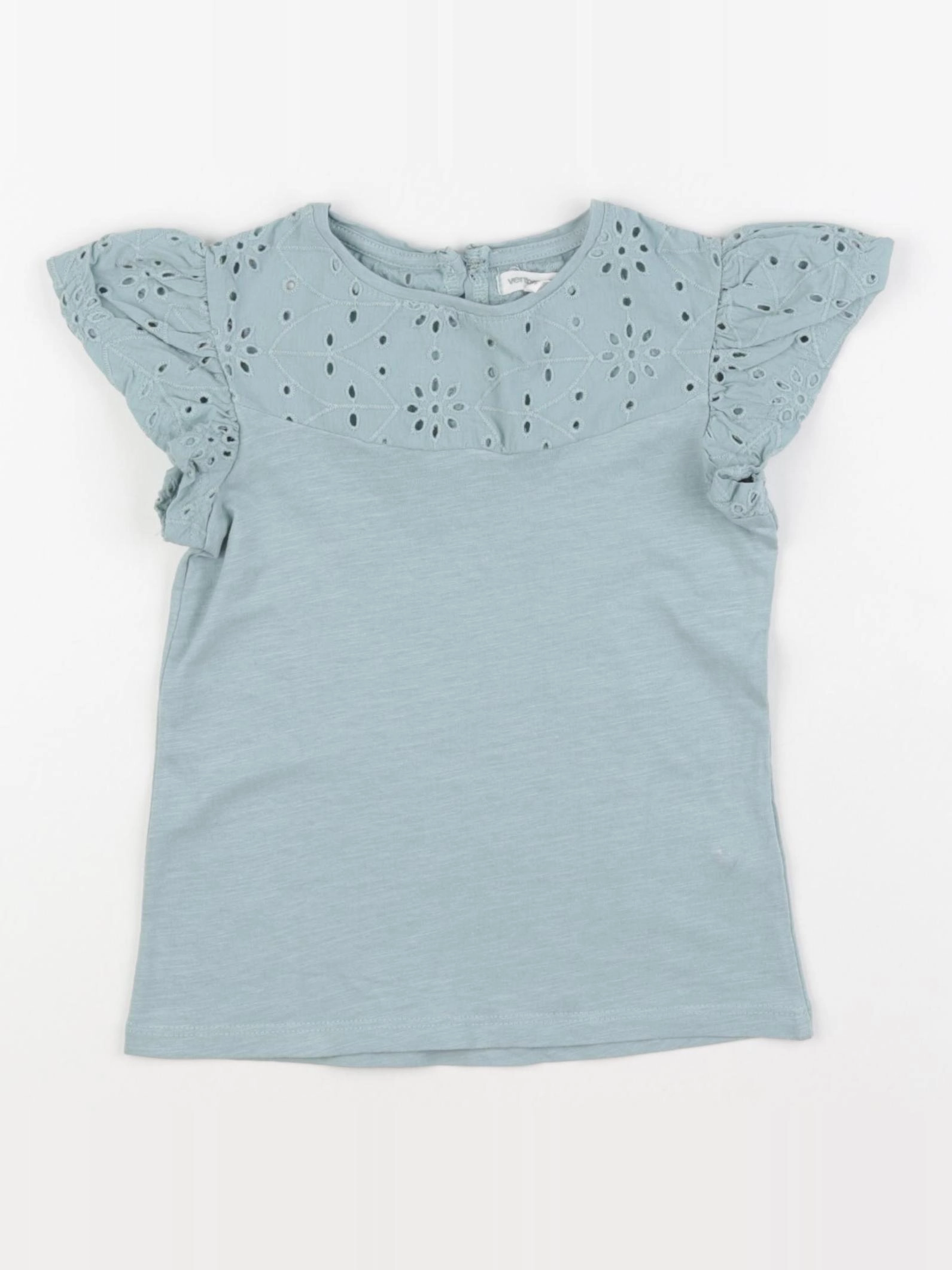 Vertbaudet - tee-shirt vert - 4 ans