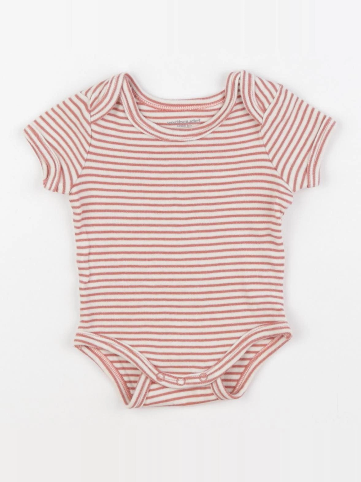 Vertbaudet - body rose - 3 mois