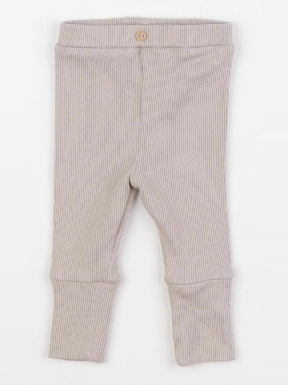 Vertbaudet - legging court beige - 1 mois