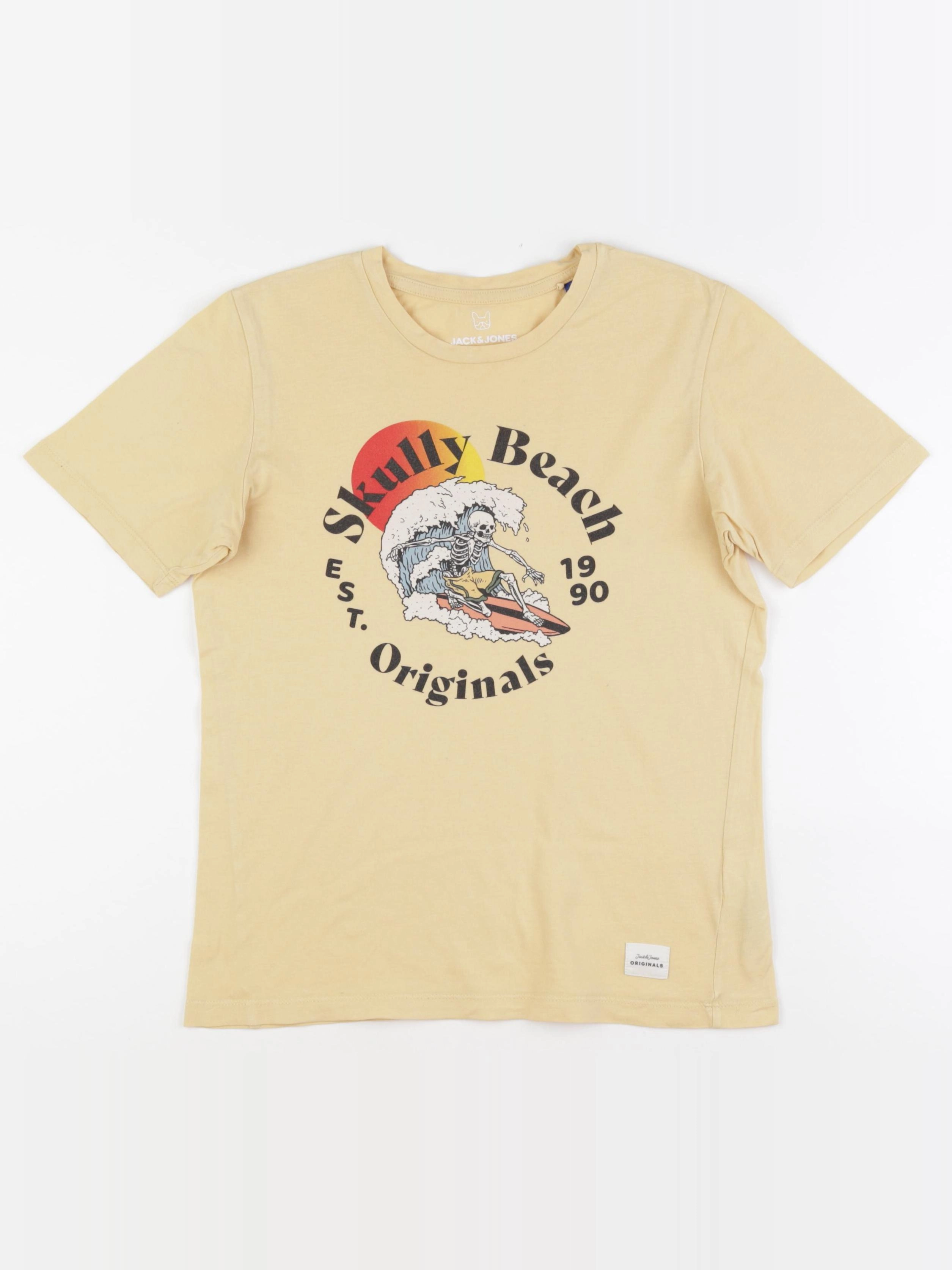 Jack & Jones - tee-shirt jaune - 12 ans