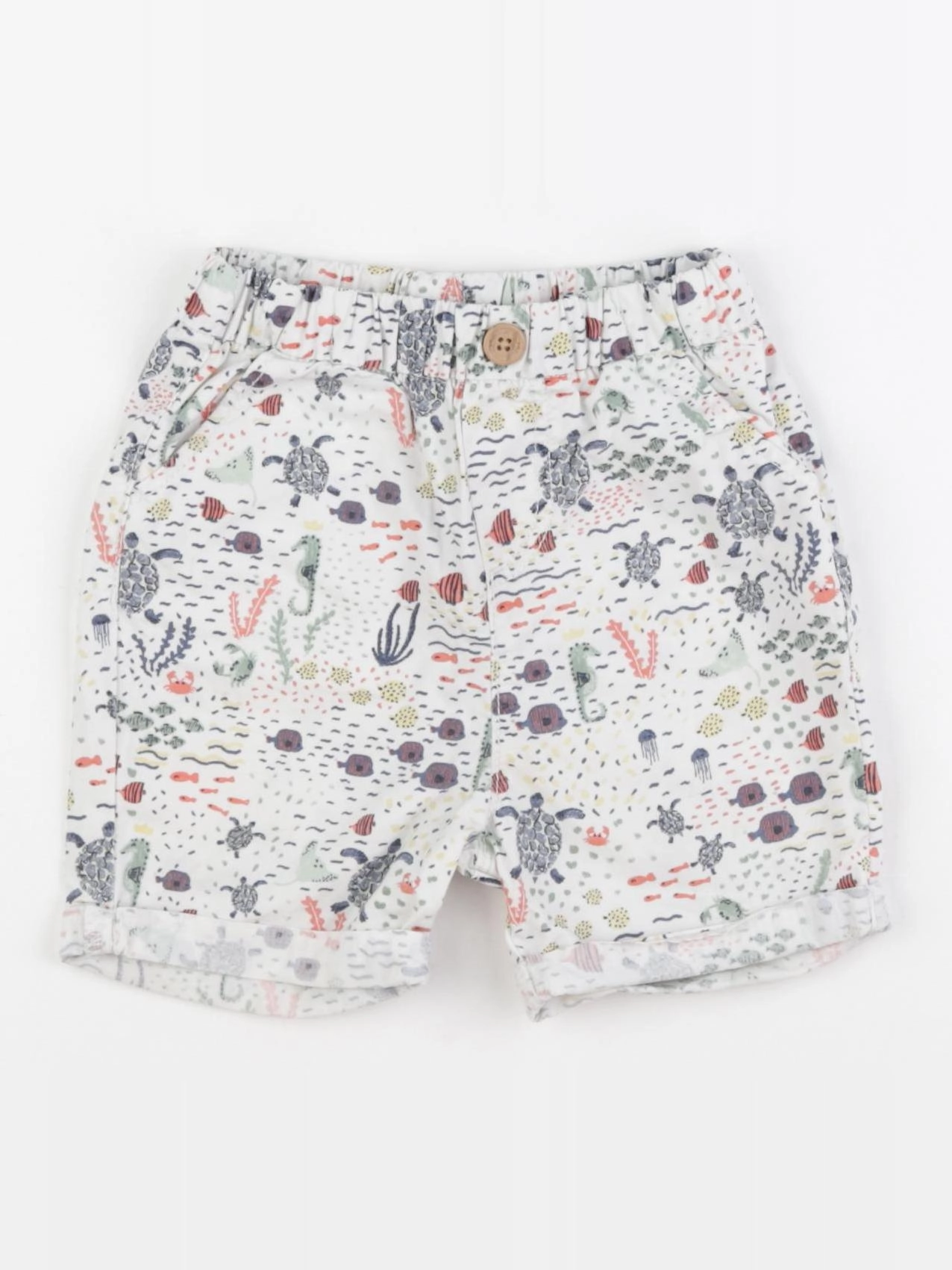 Tape à l'oeil - short multicolore - 18 mois