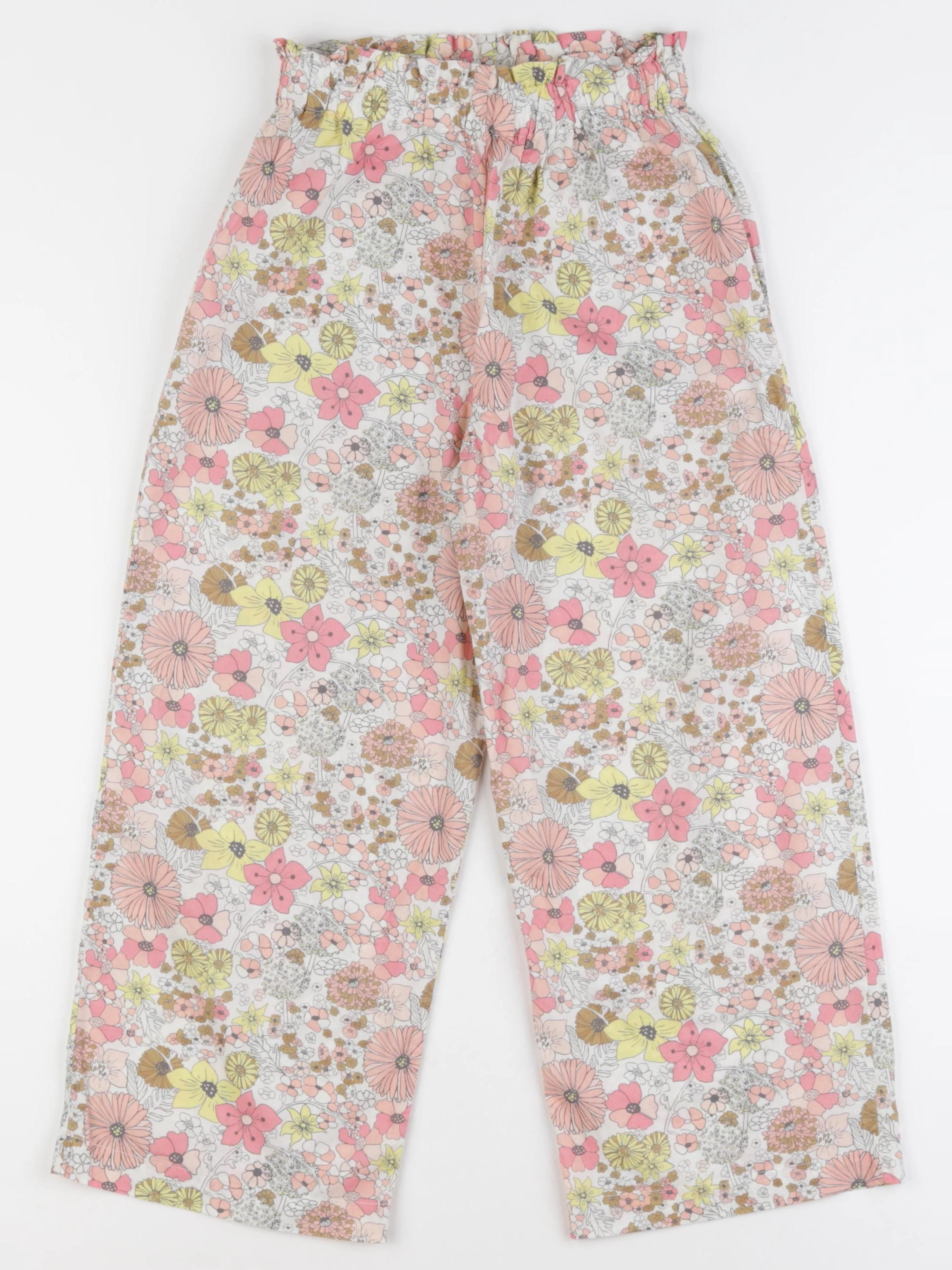 Bonton - pantalon multicolore - 10 ans