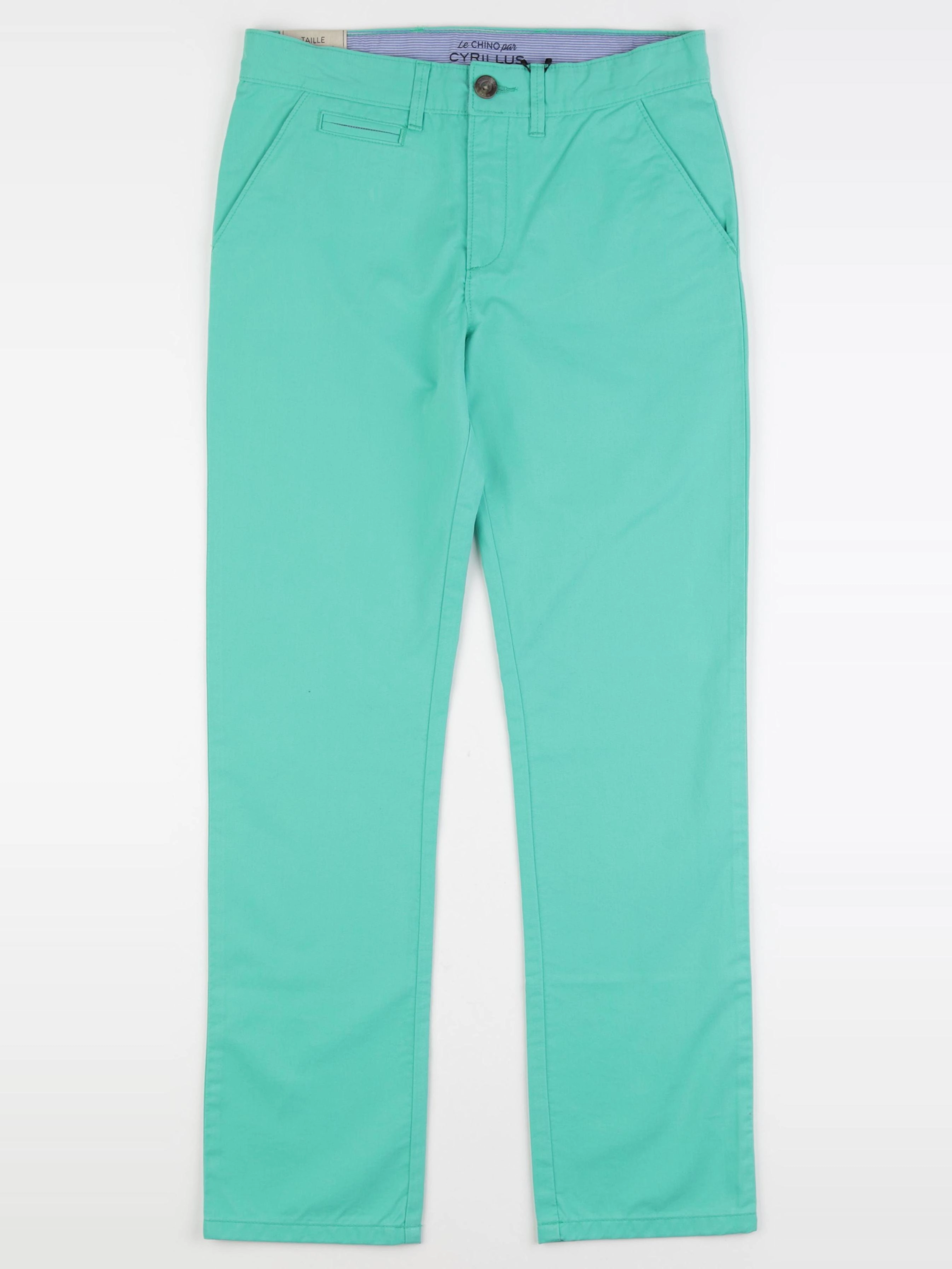 Cyrillus - pantalon vert - 12 ans