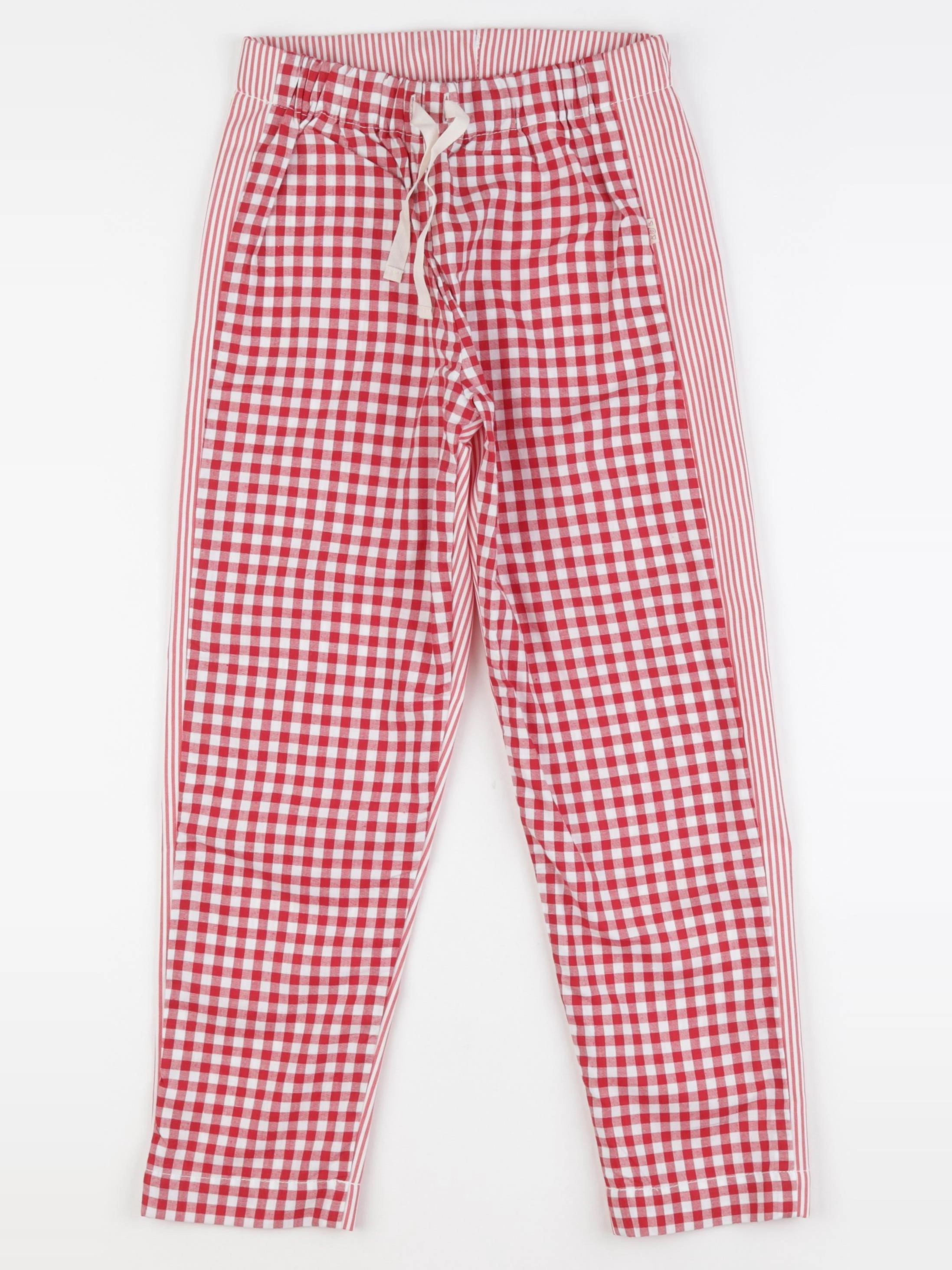 Les Marsiens - pantalon rouge - 8 ans